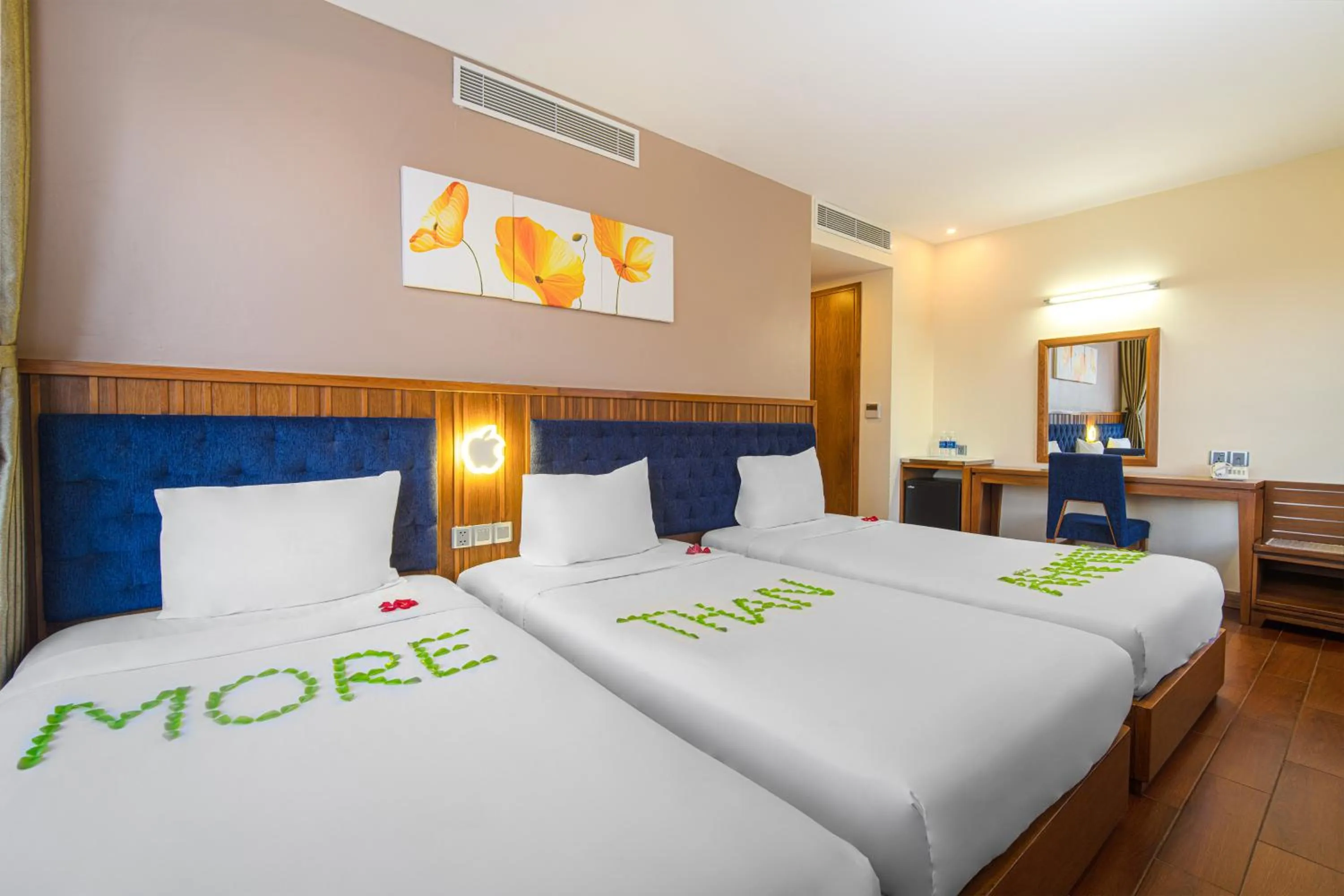 Bed in ANFADA Hotel Danang