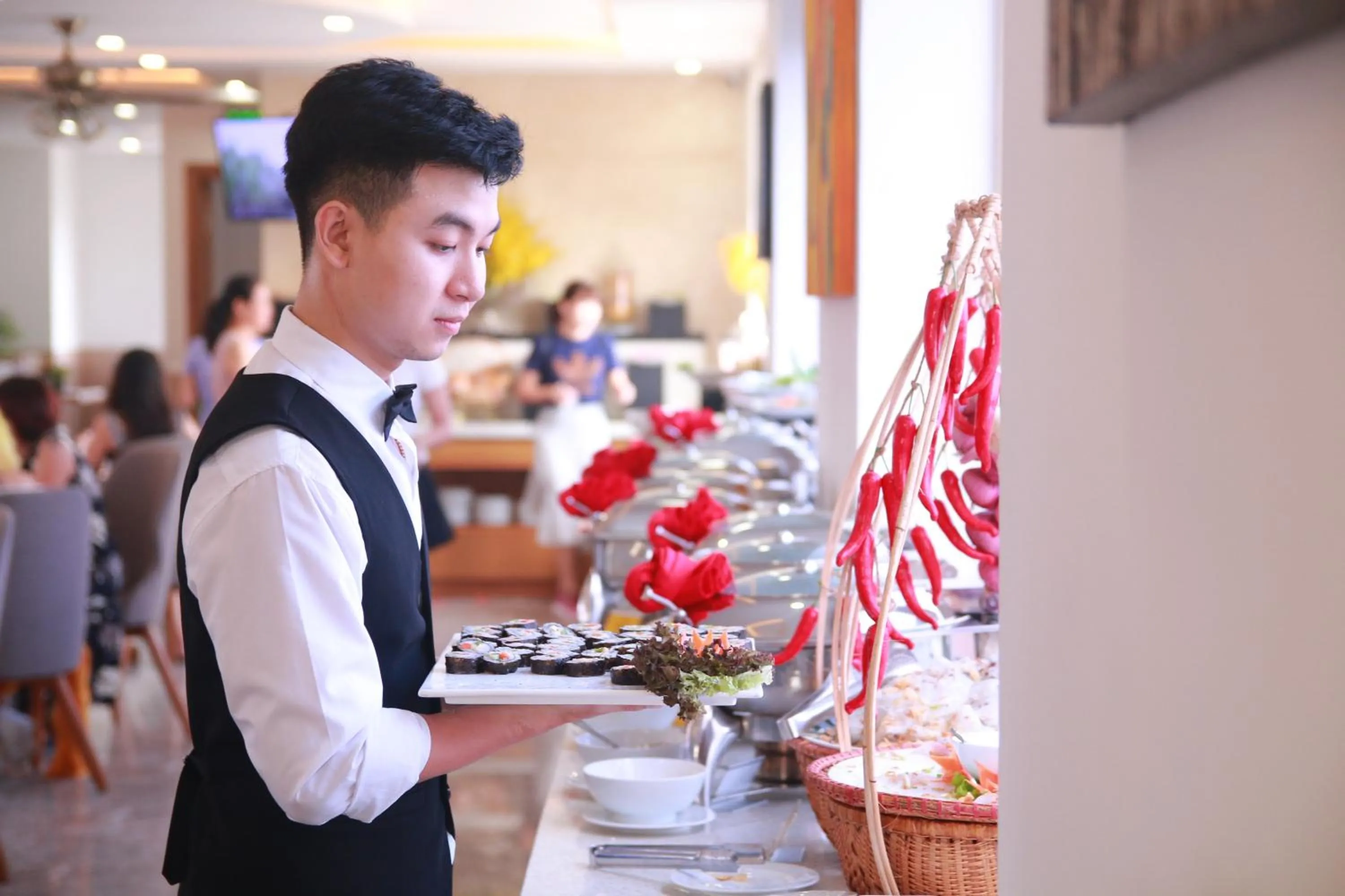 Staff in ANFADA Hotel Danang