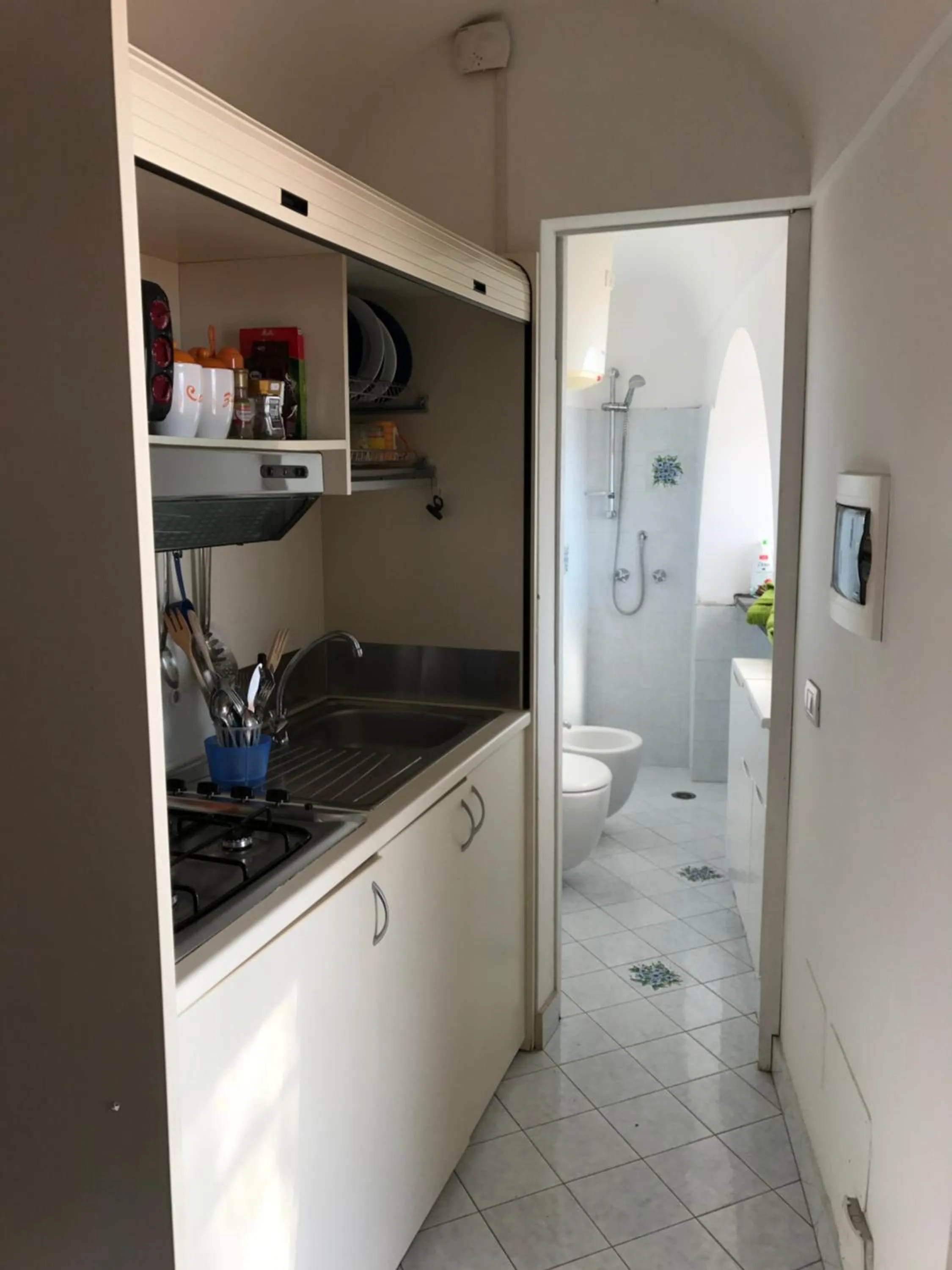 Kitchen or kitchenette in Suite Antimo - Casa Scibetta