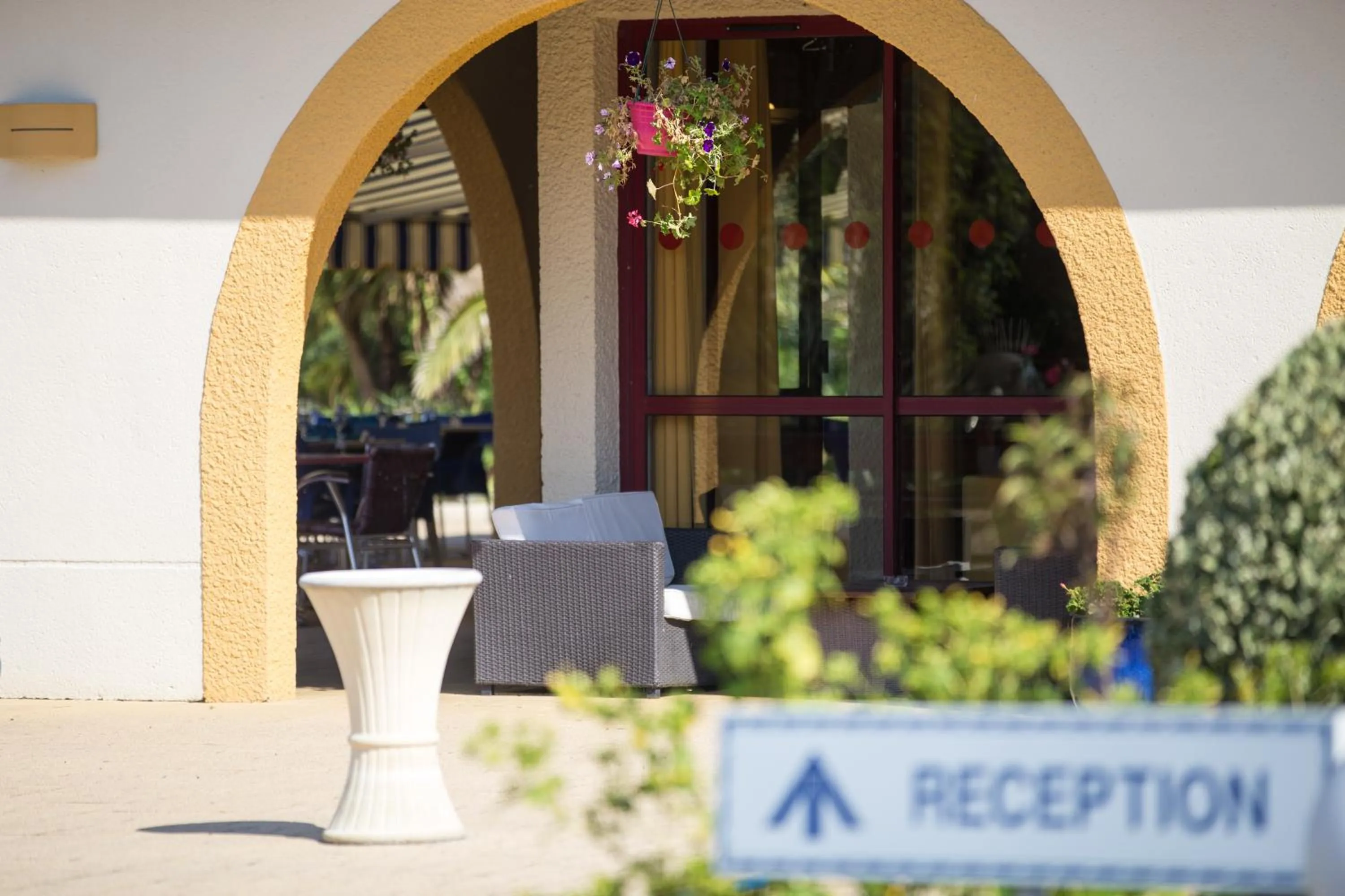 Property building in Logis Hôtel Restaurant Solenca