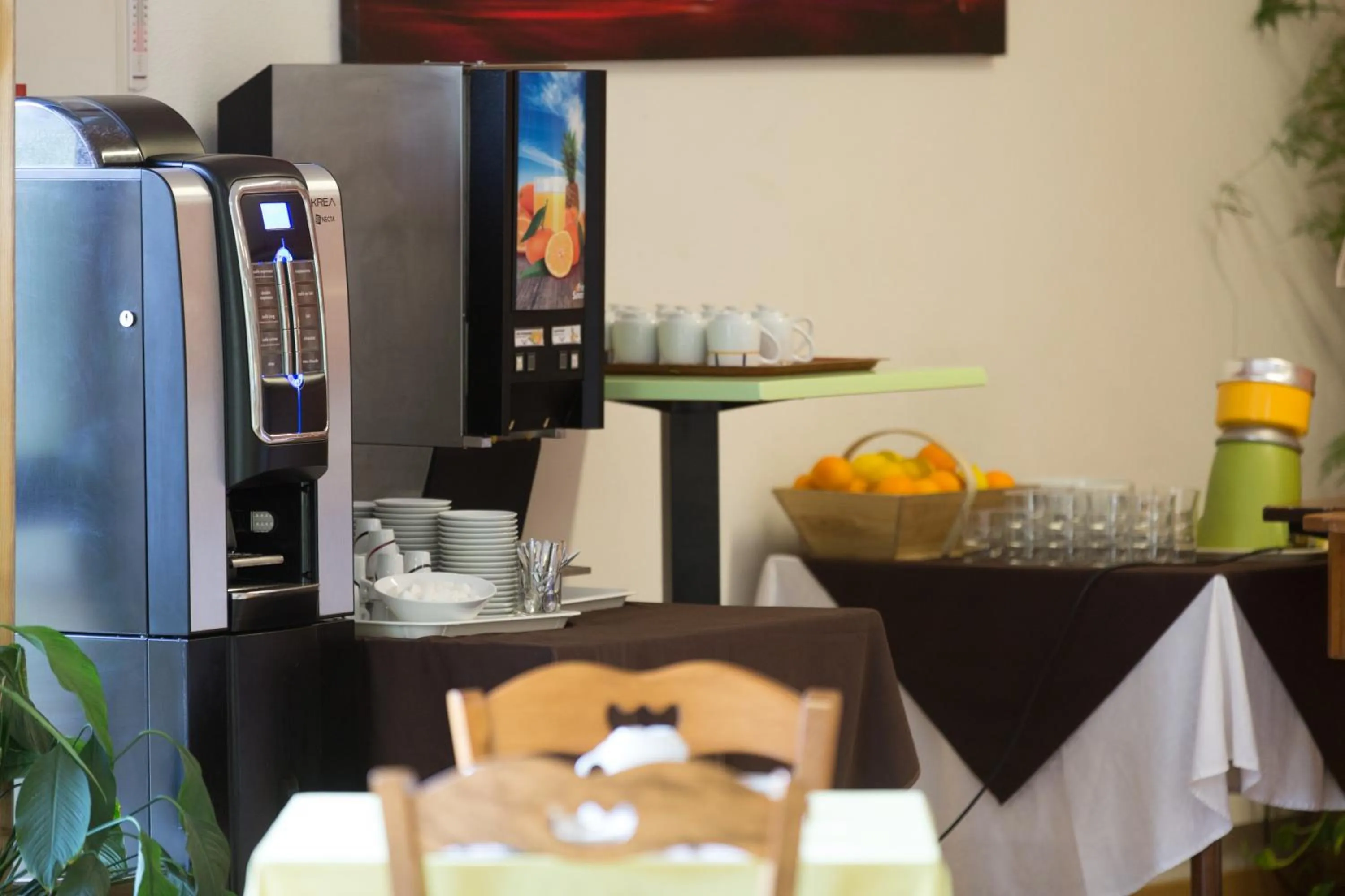 Coffee/tea facilities in Logis Hôtel Restaurant Solenca