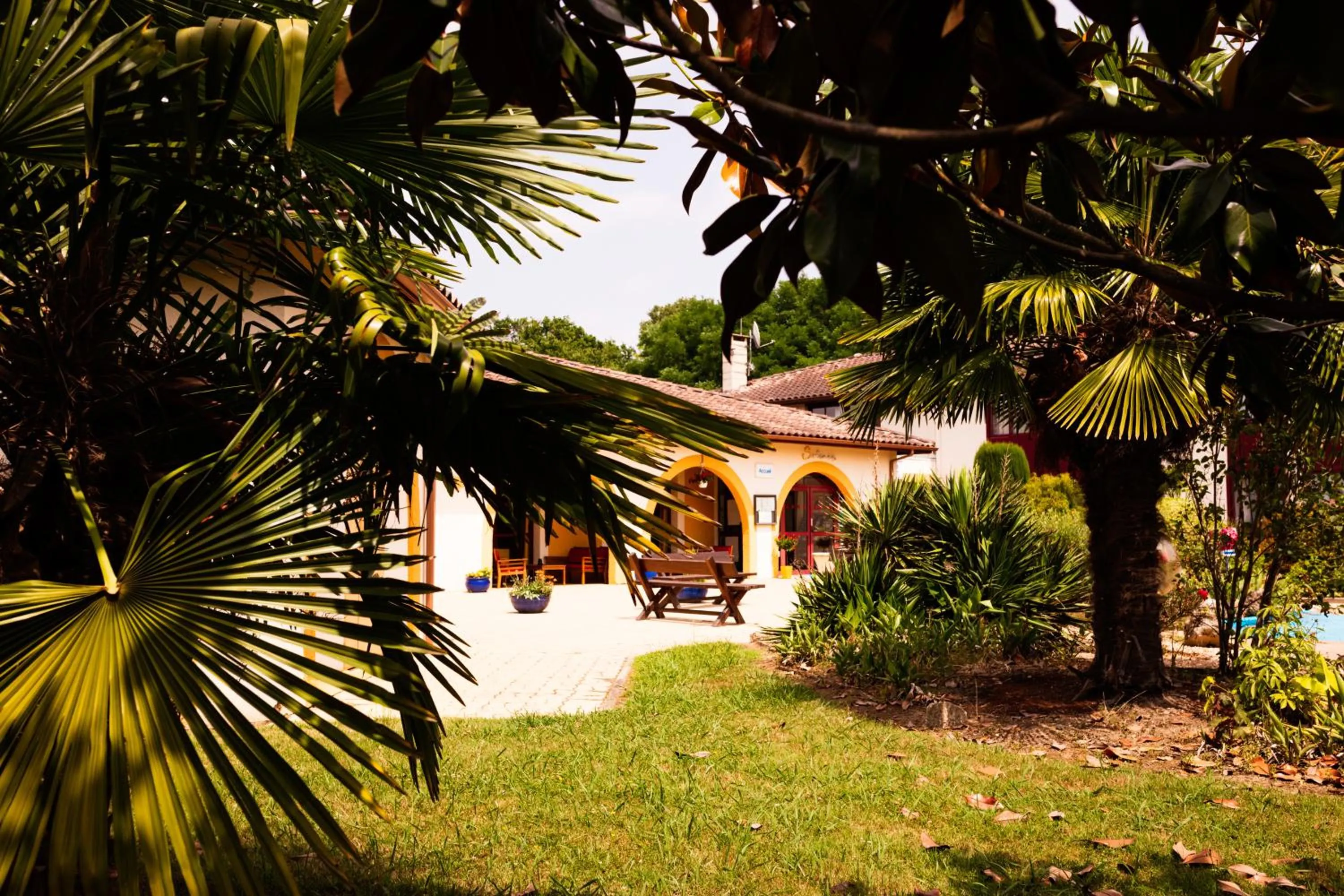 Property building in Logis Hôtel Restaurant Solenca