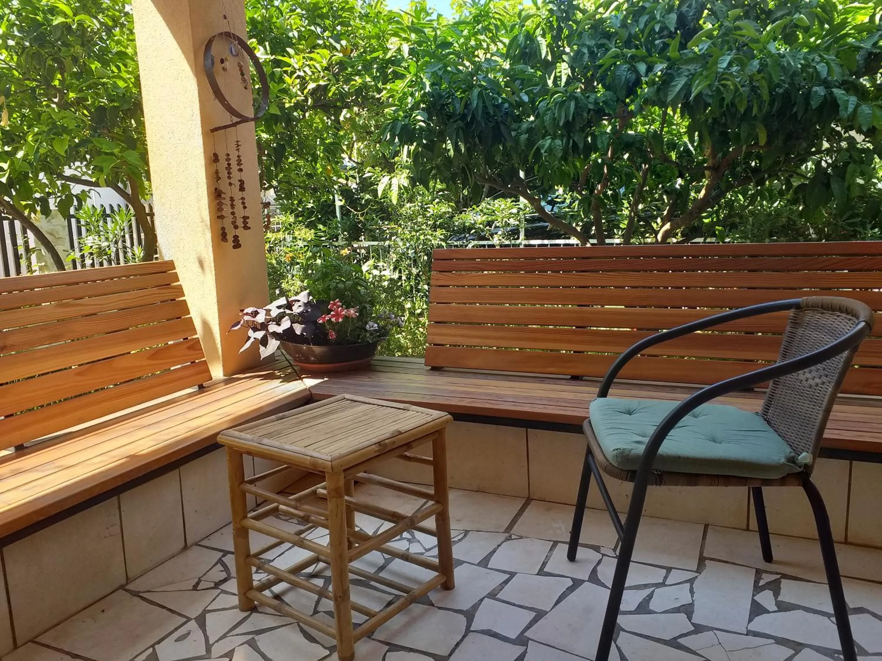 Patio in Apartment Kuca Merdzo