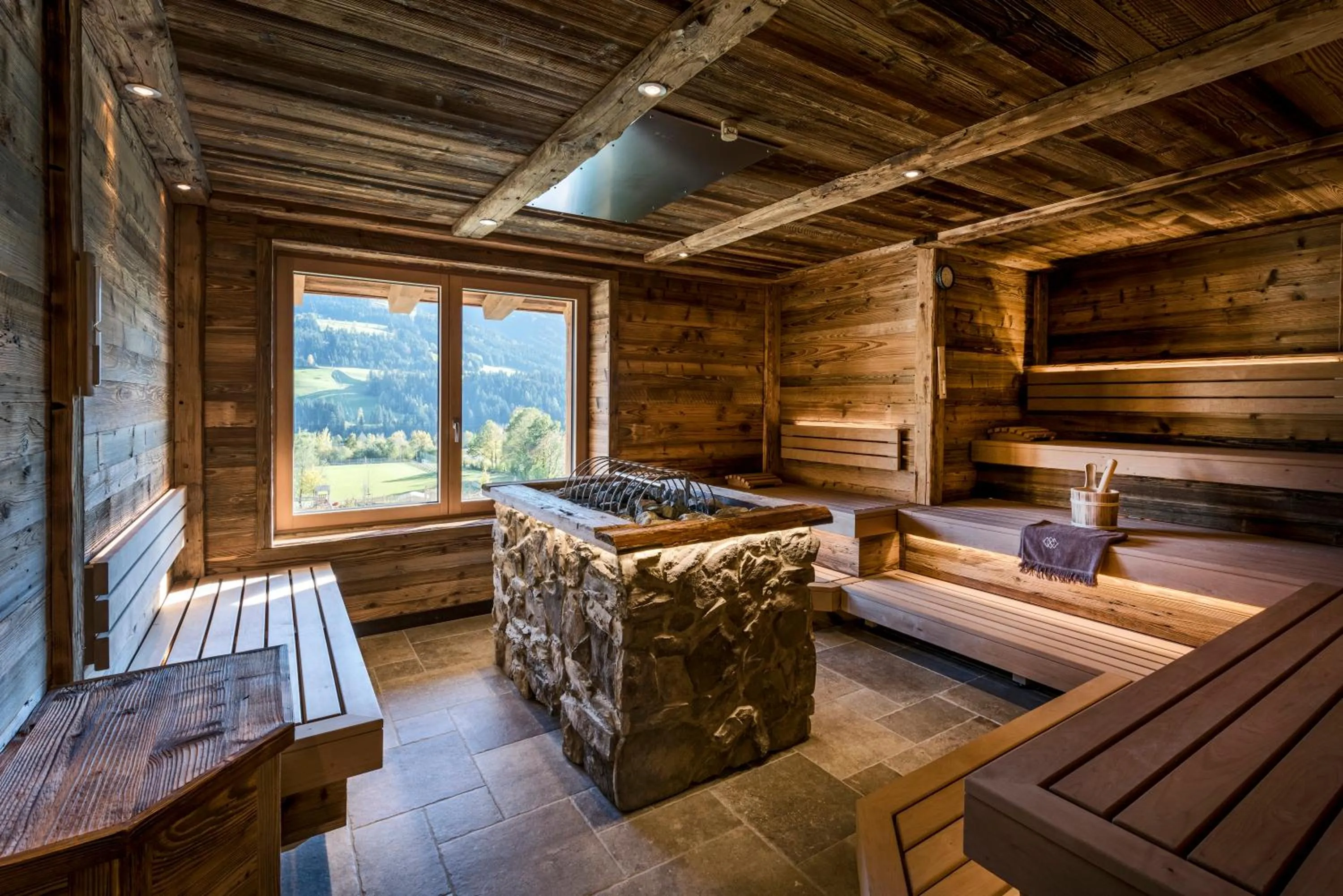 Sauna in Kaiserlodge