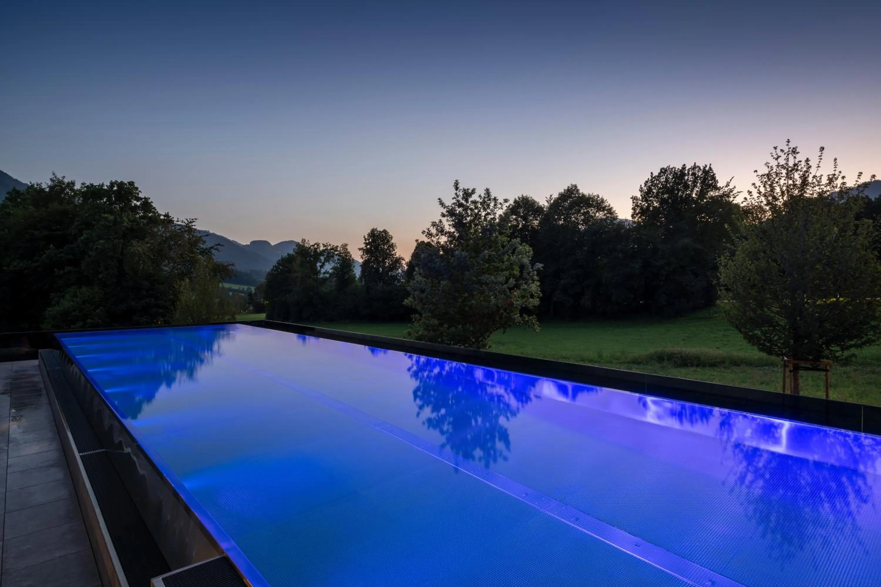 Pool view in Kaiserlodge