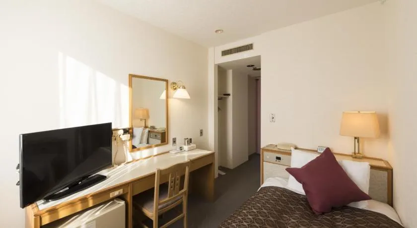 Bed in Sky Hotel Uozu