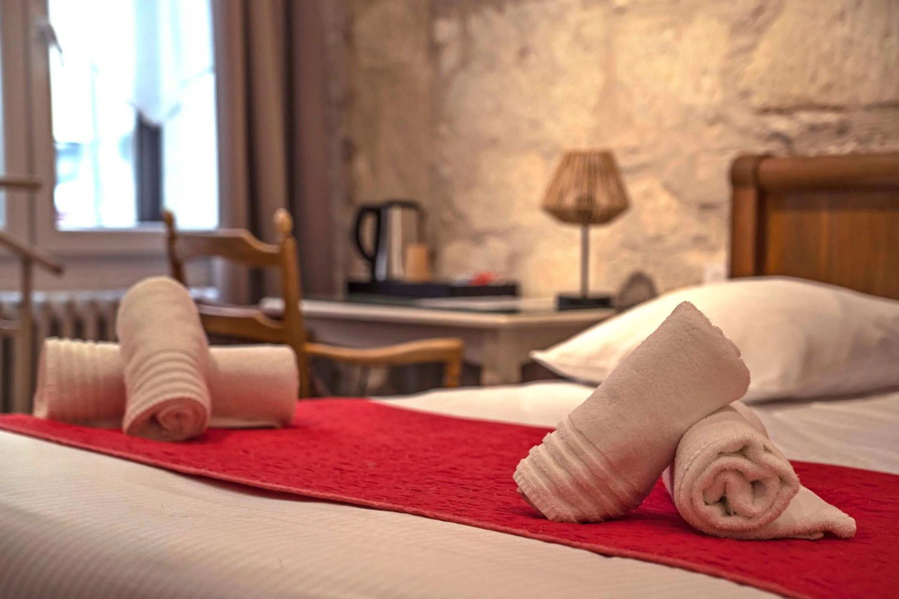 Bed in Hôtel La Muette