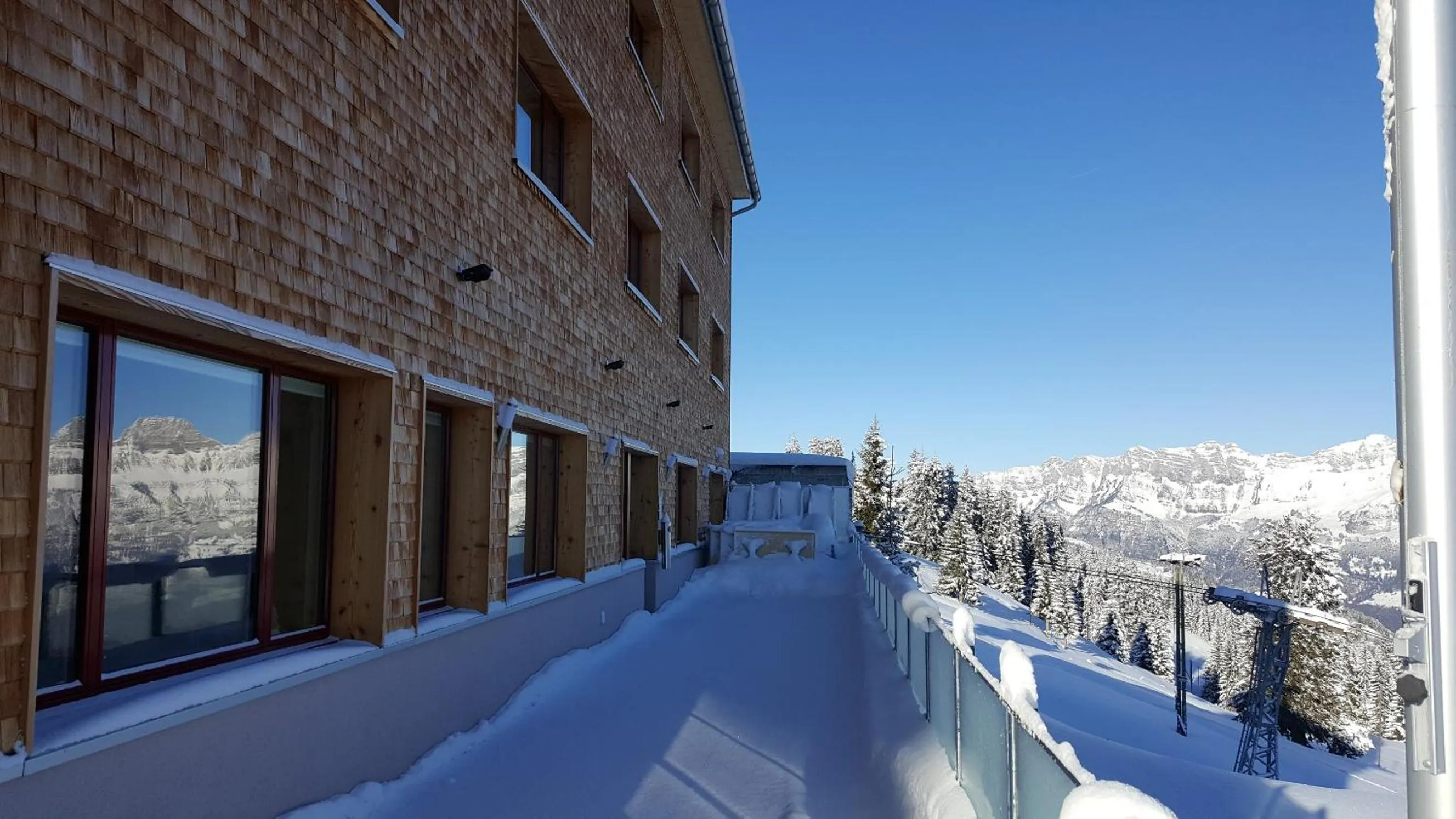 Mountain view in Berghotel Schonhalden