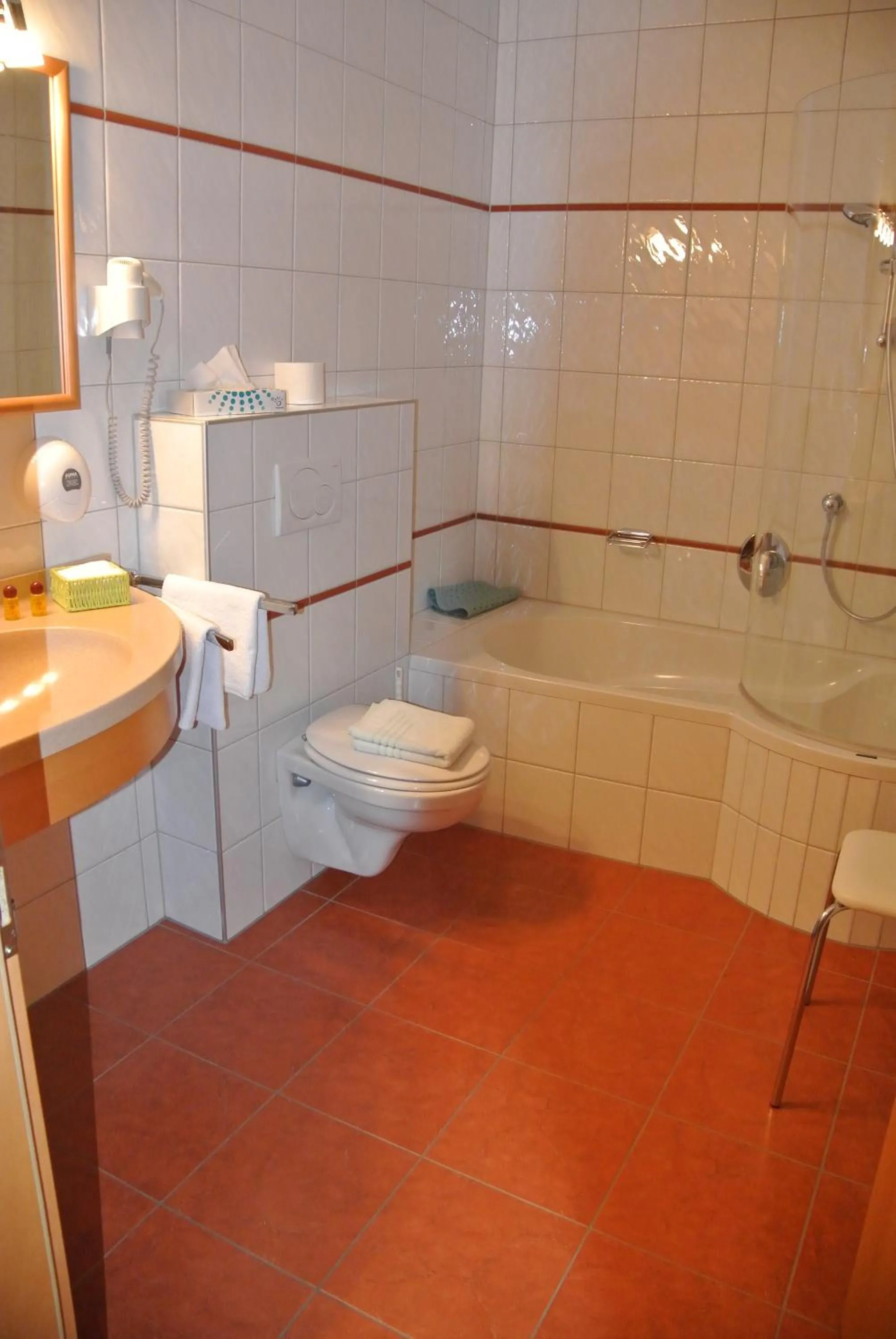 Shower in Gasthof Zum Stollhofer