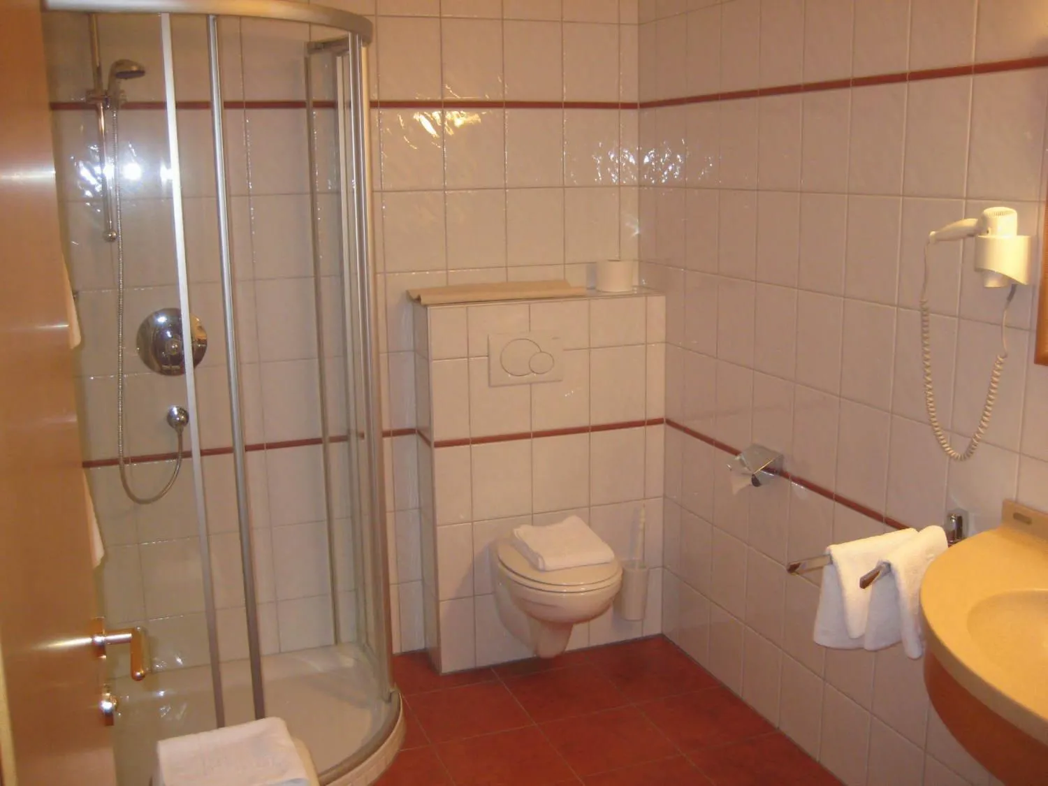Bathroom in Gasthof Zum Stollhofer