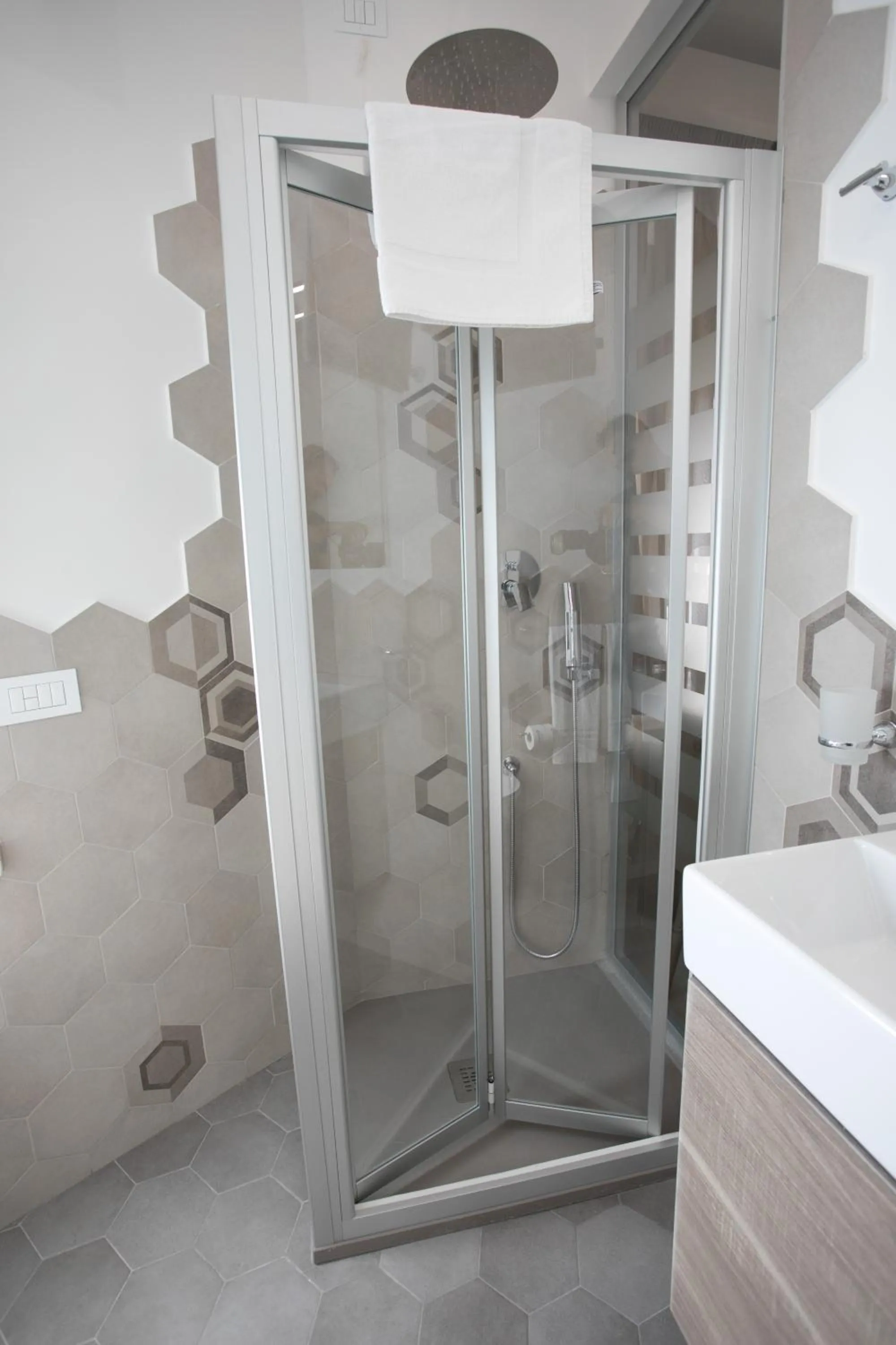 Shower in B&B Chez Moi