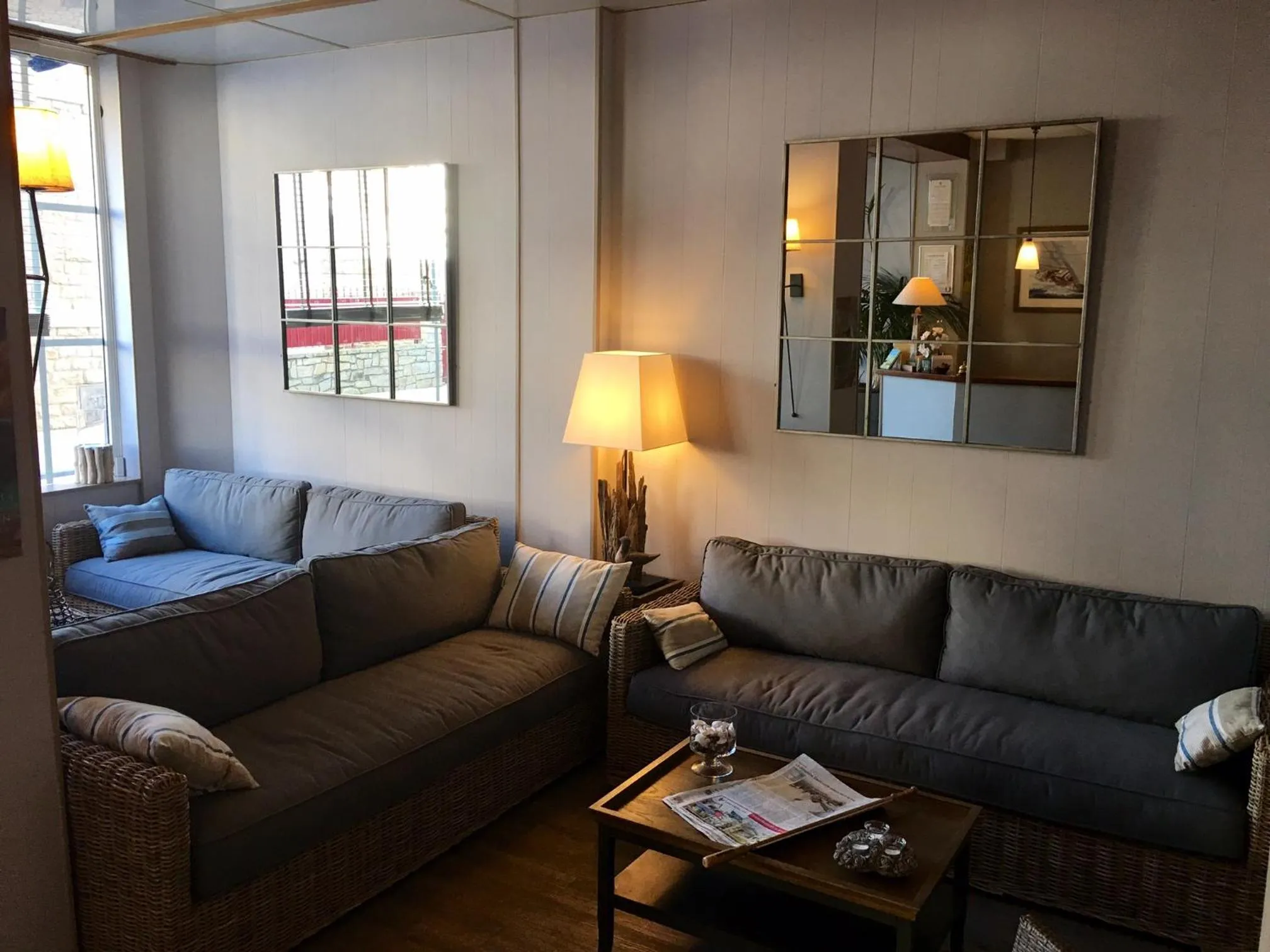 Living room in Hôtel des Druides