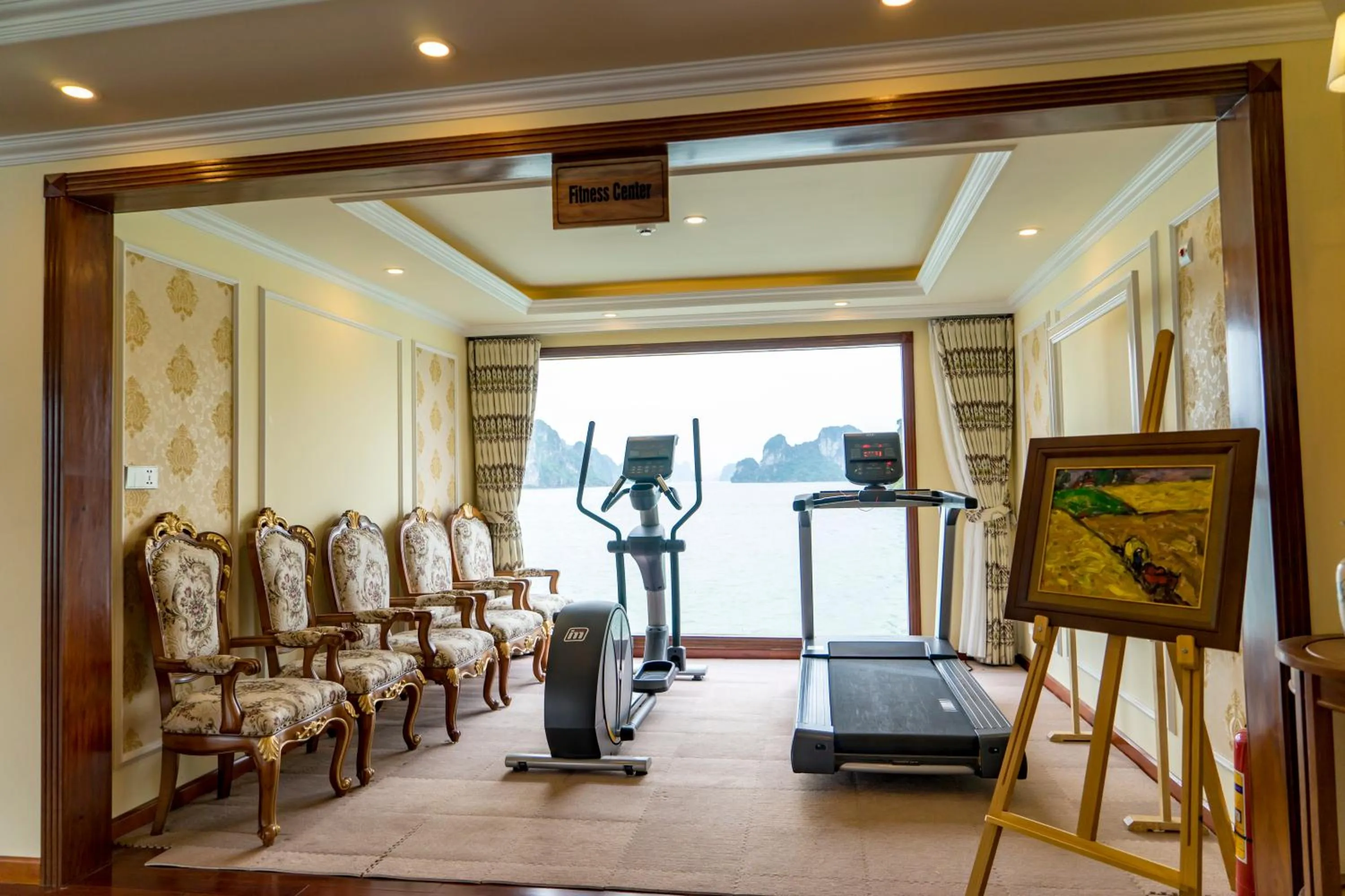 Fitness centre/facilities in Emperor Cruises Legacy Ha Long