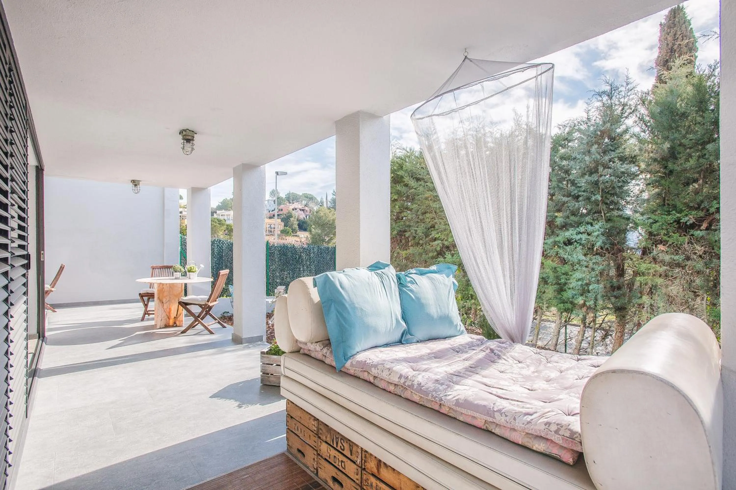 Garden in Flateli Montjuïc