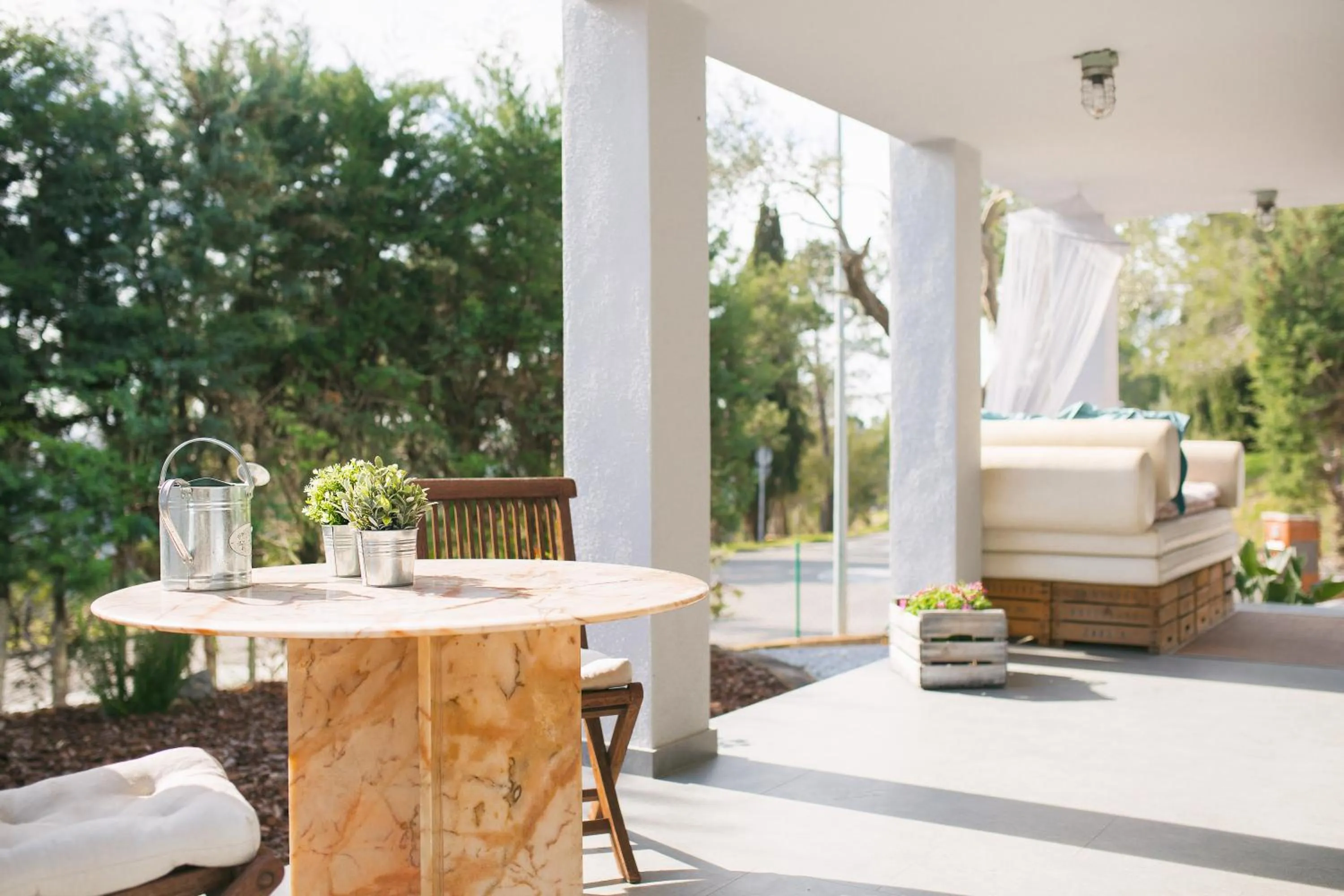 Patio in Flateli Montjuïc