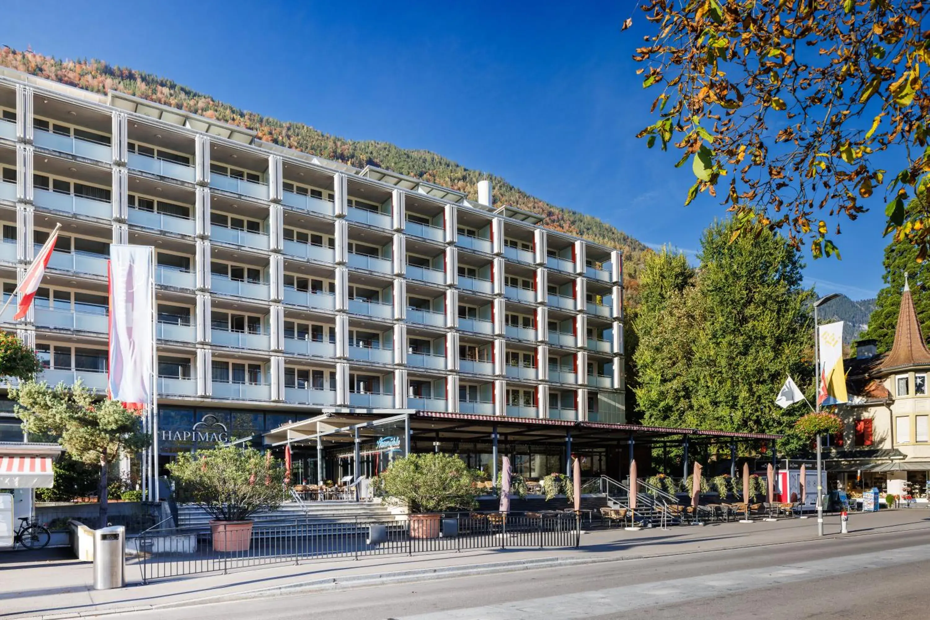 Property building in Hapimag Ferienwohnungen Interlaken Property building in Hapimag Ferienwohnungen Interlaken