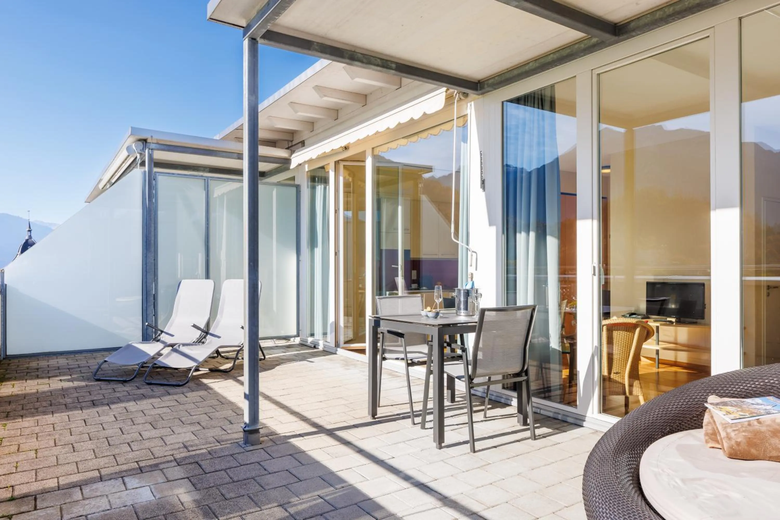 Balcony/Terrace in Hapimag Ferienwohnungen Interlaken