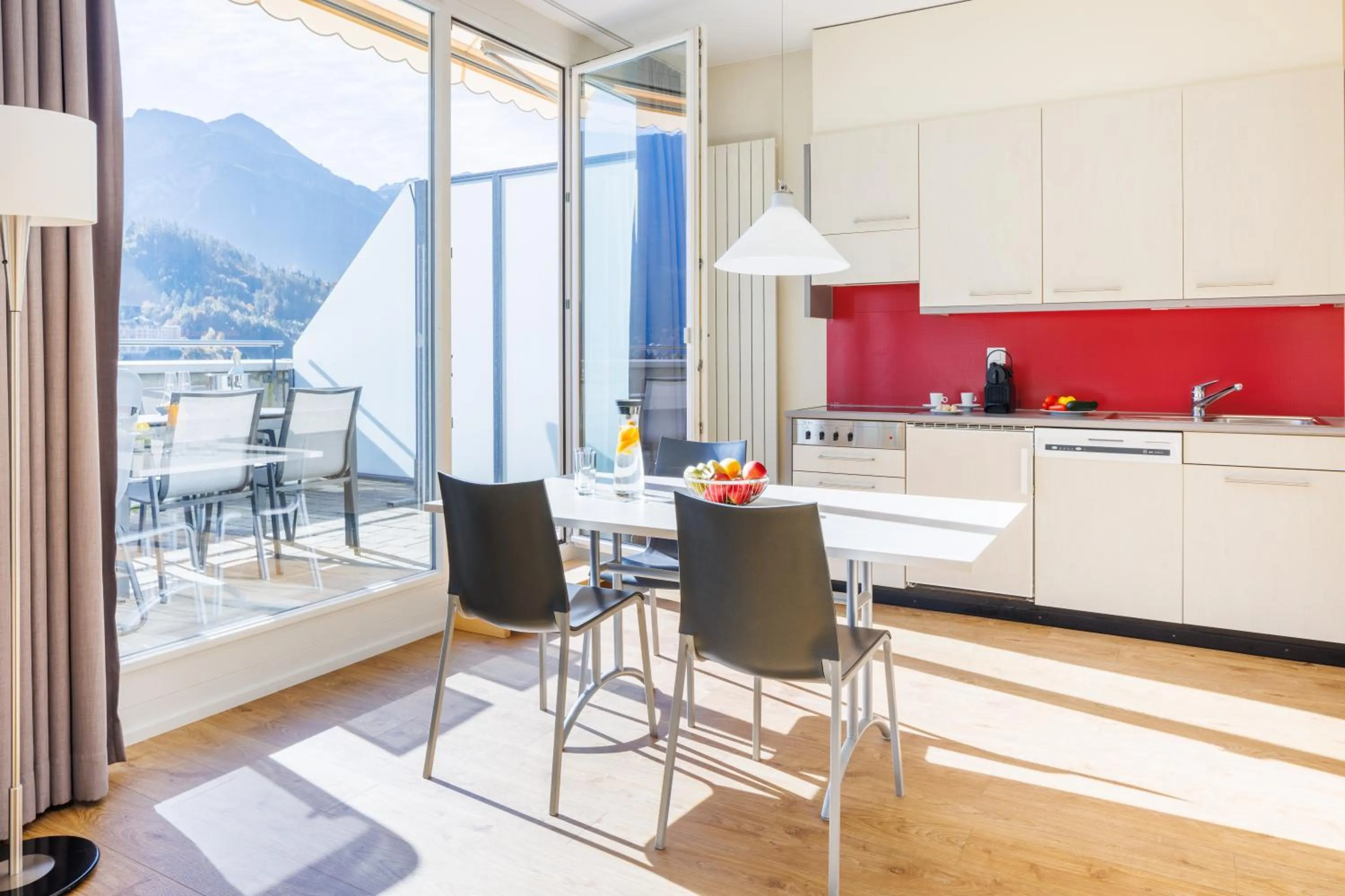 kitchen in Hapimag Ferienwohnungen Interlaken