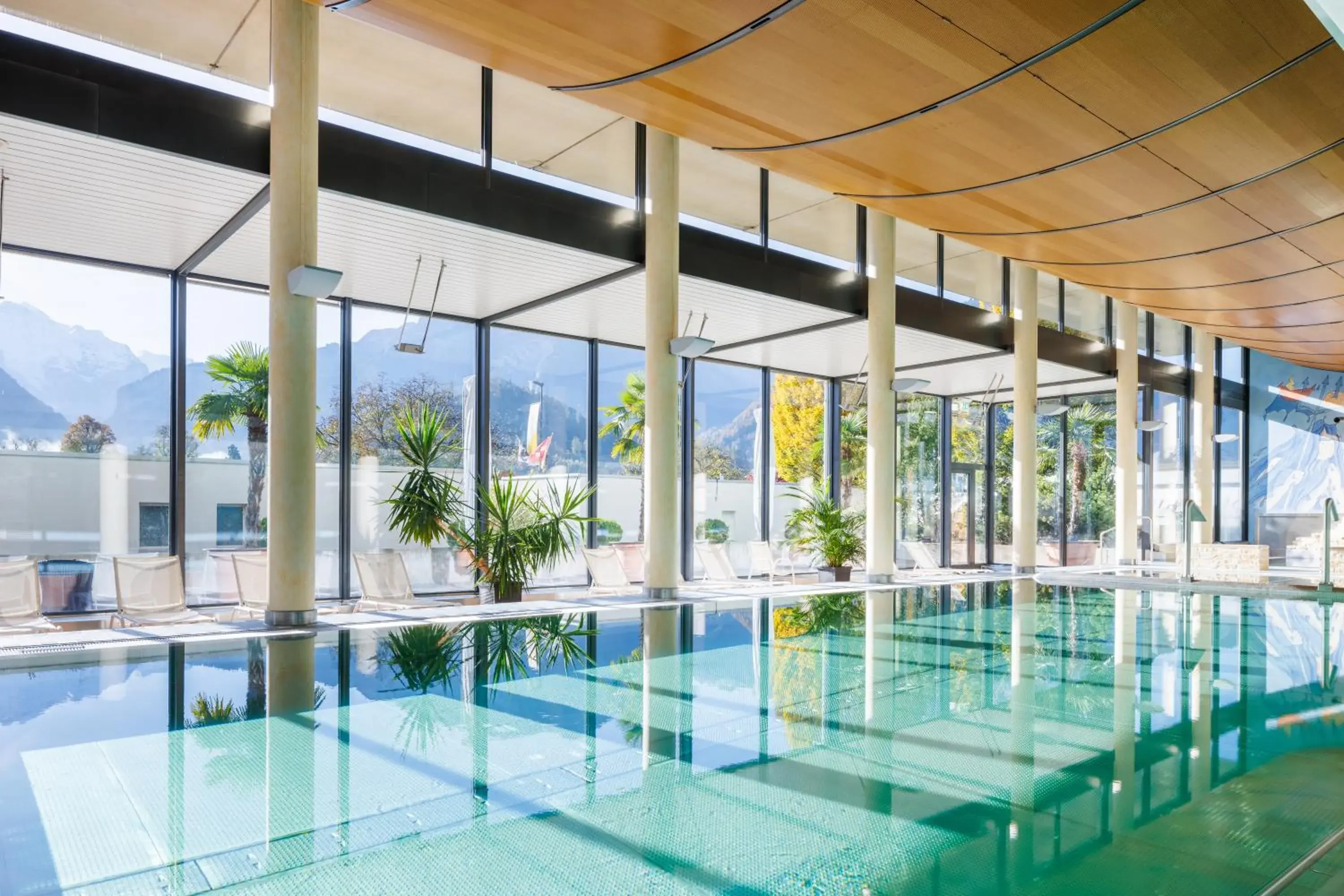 Swimming pool in Hapimag Ferienwohnungen Interlaken Swimming pool in Hapimag Ferienwohnungen Interlaken