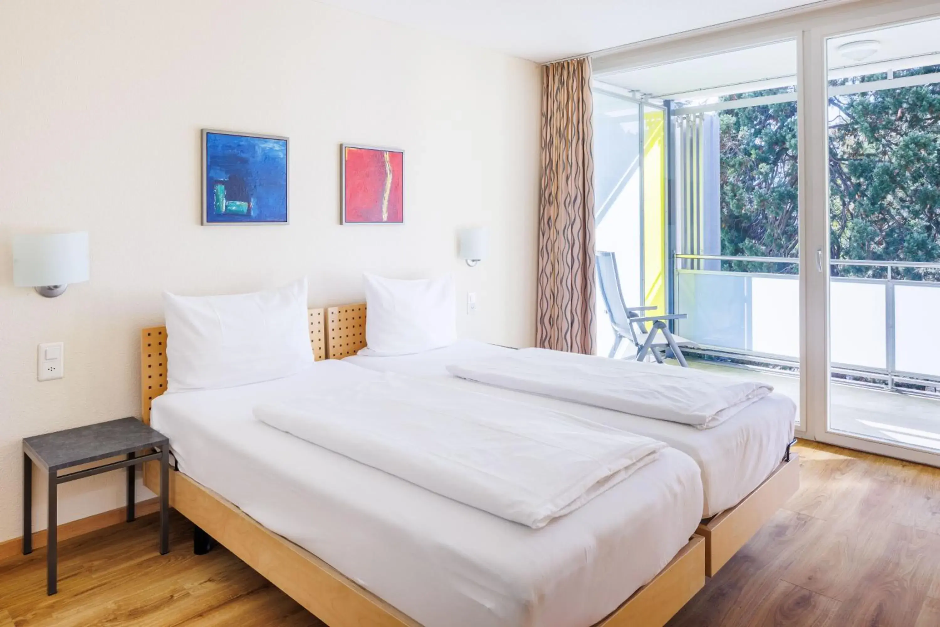 Bed in Hapimag Ferienwohnungen Interlaken Bed in Hapimag Ferienwohnungen Interlaken