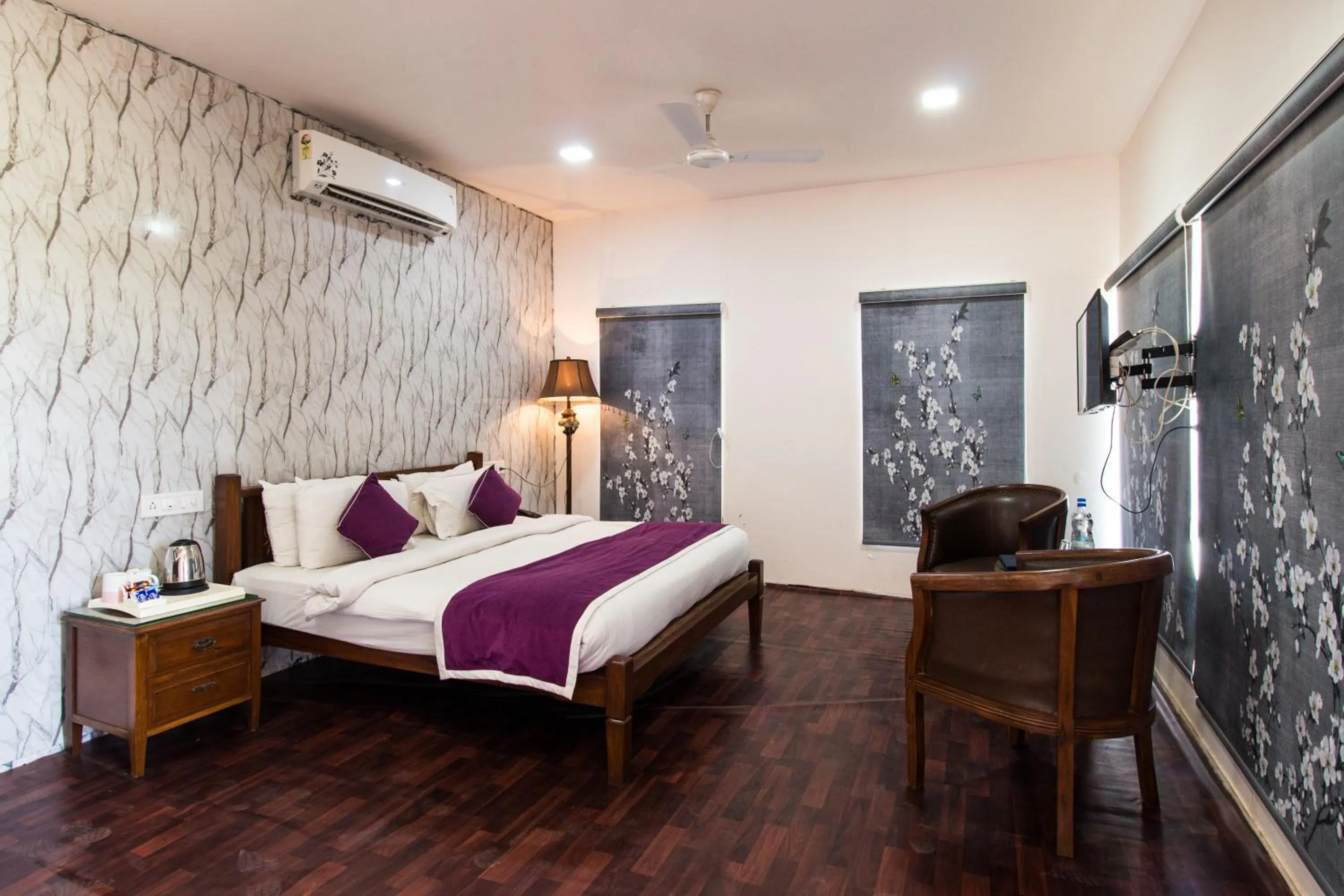 Bed in Forest County Resort Mahabaleshwar