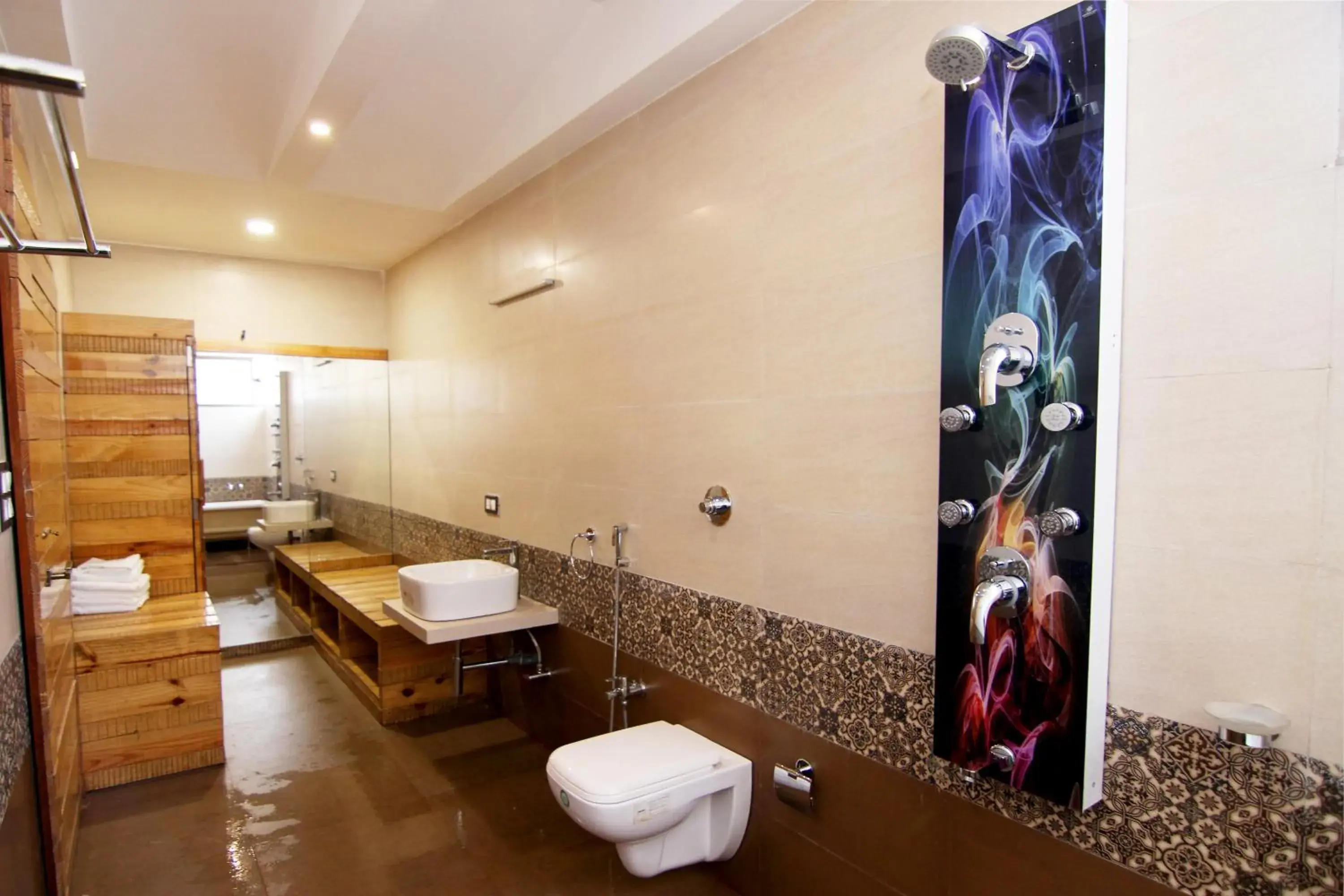 Bathroom in Forest County Resort Mahabaleshwar Bathroom in Forest County Resort Mahabaleshwar