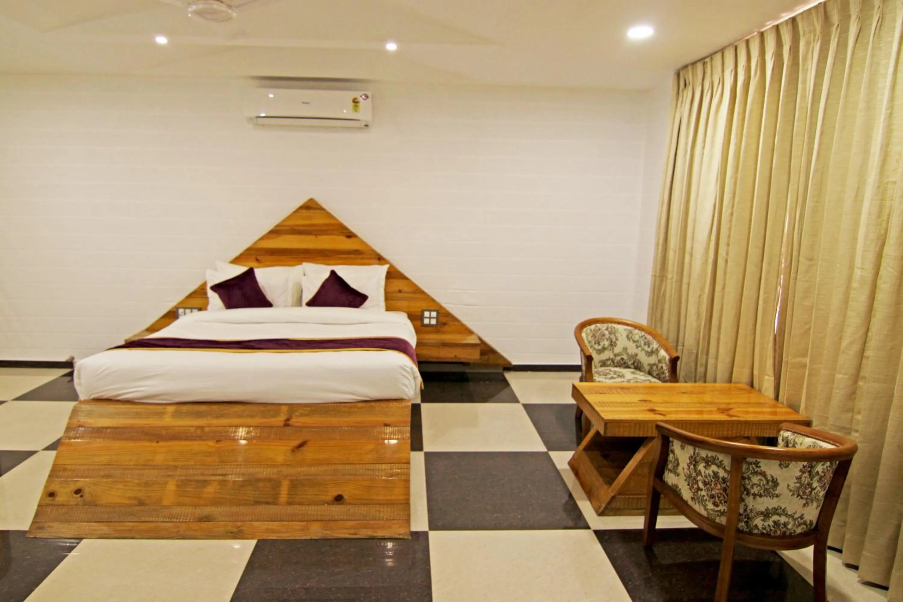 Bed in Forest County Resort Mahabaleshwar