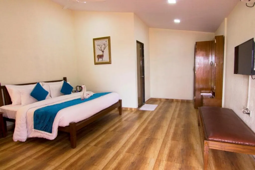 Bed in Forest County Resort Mahabaleshwar