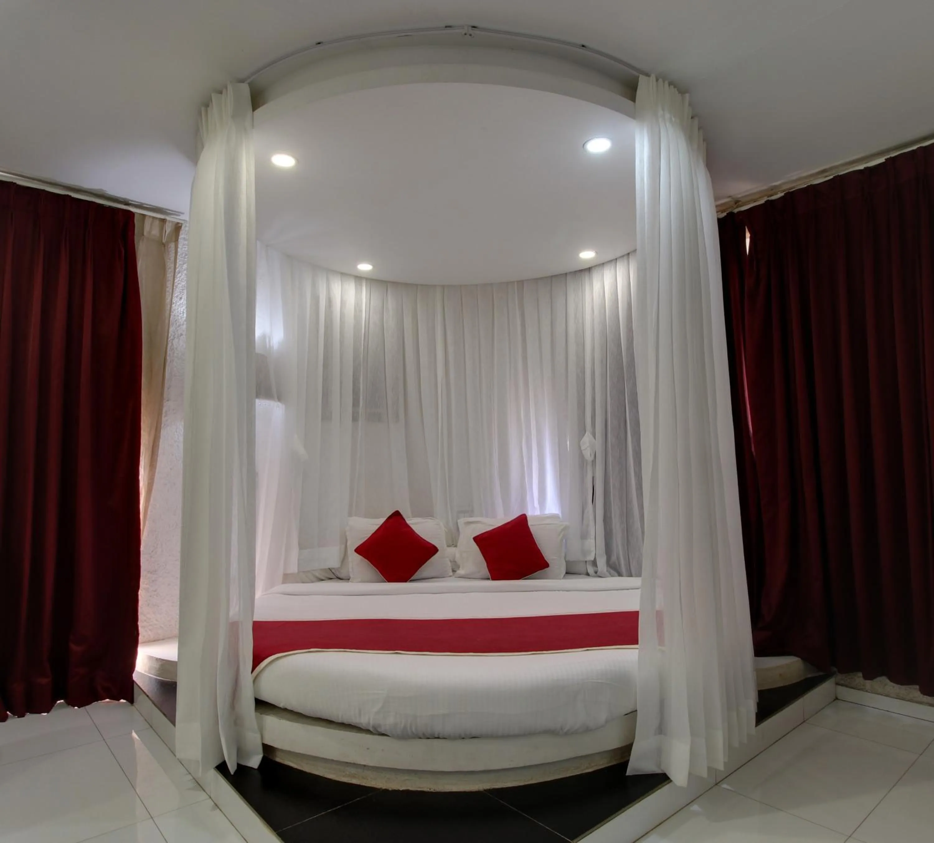 Bed in Forest County Resort Mahabaleshwar