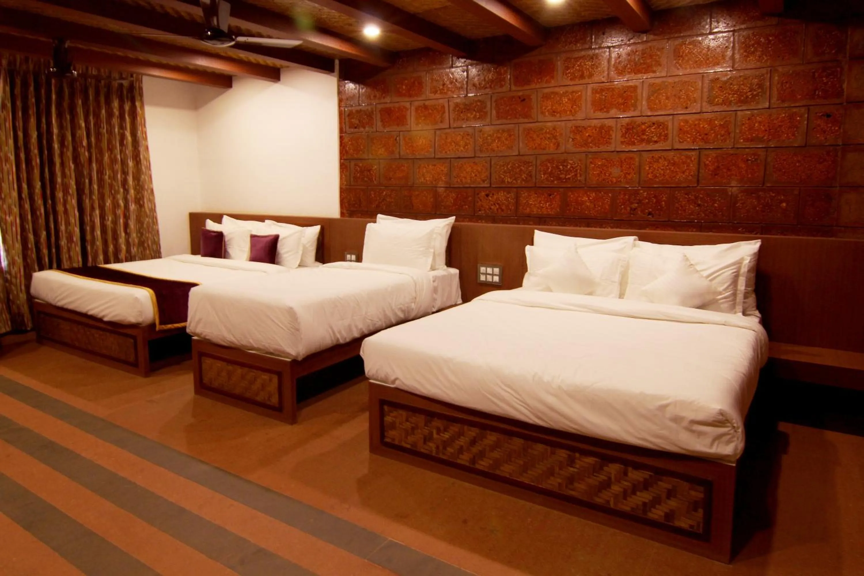 Bed in Forest County Resort Mahabaleshwar