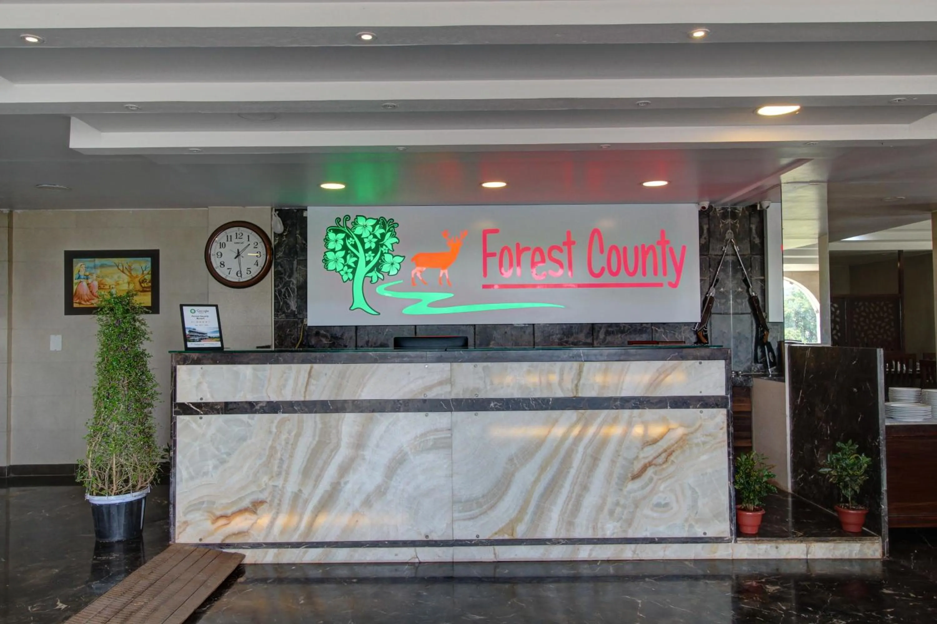 Lobby or reception in Forest County Resort Mahabaleshwar