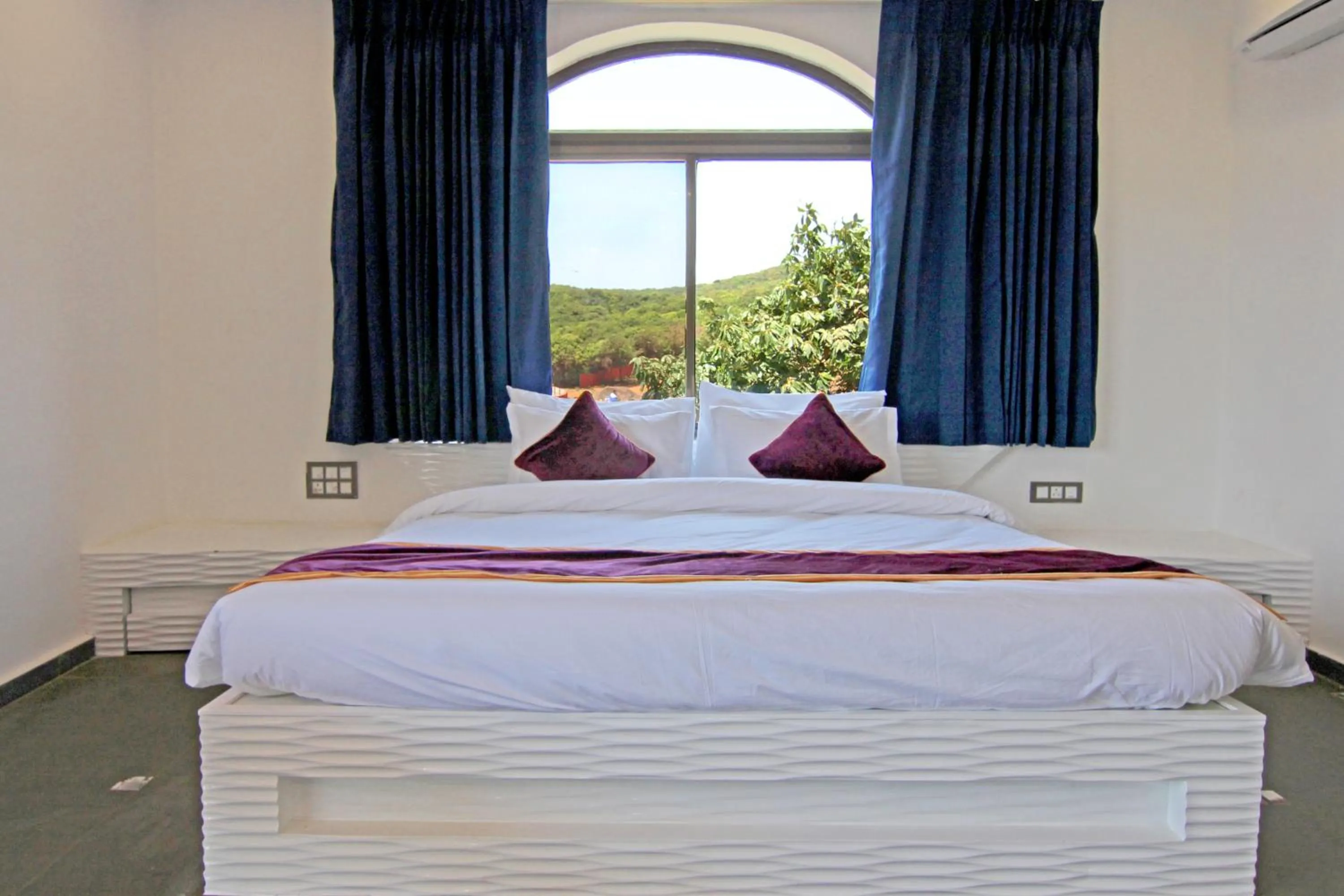 Bed in Forest County Resort Mahabaleshwar