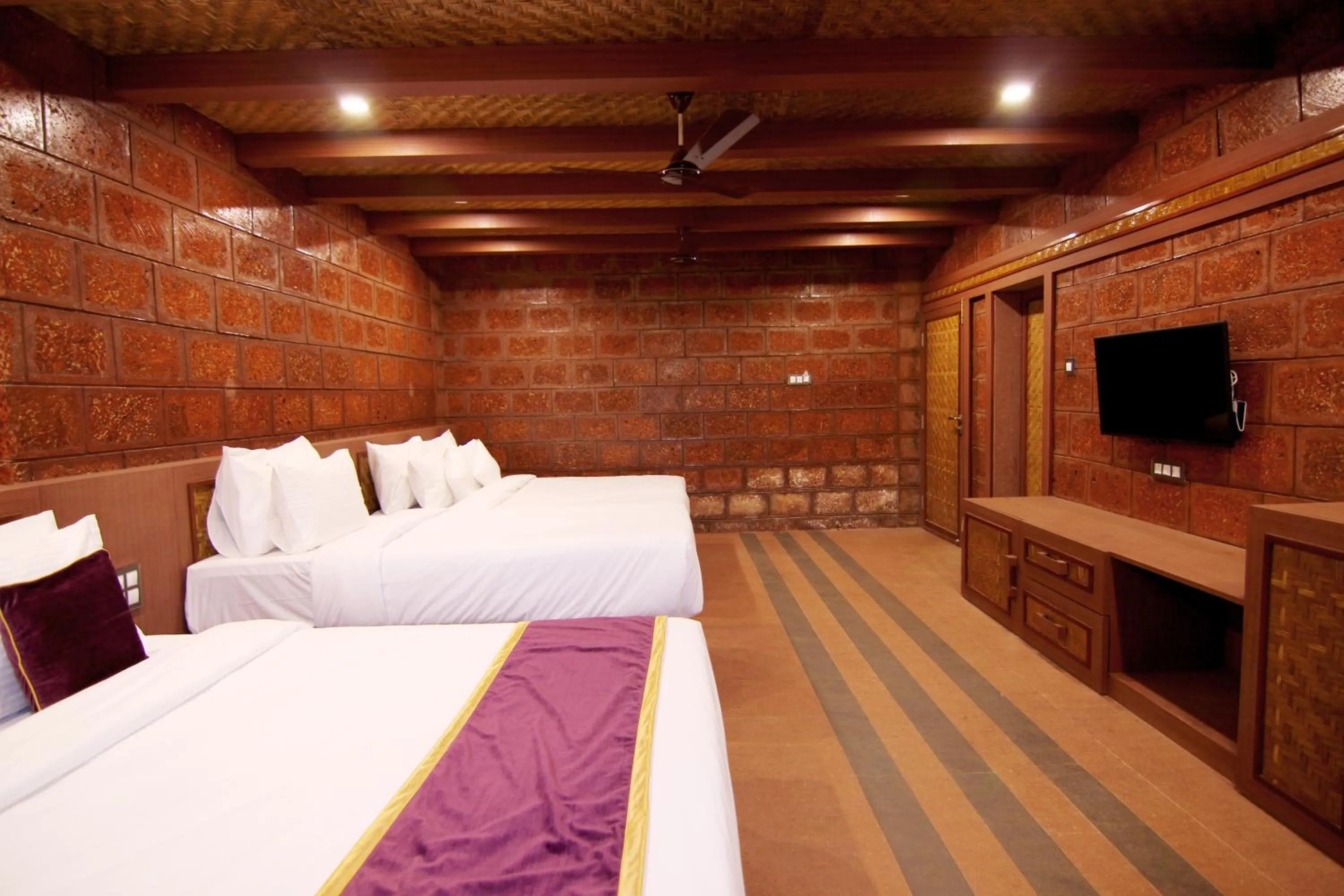 Bed in Forest County Resort Mahabaleshwar