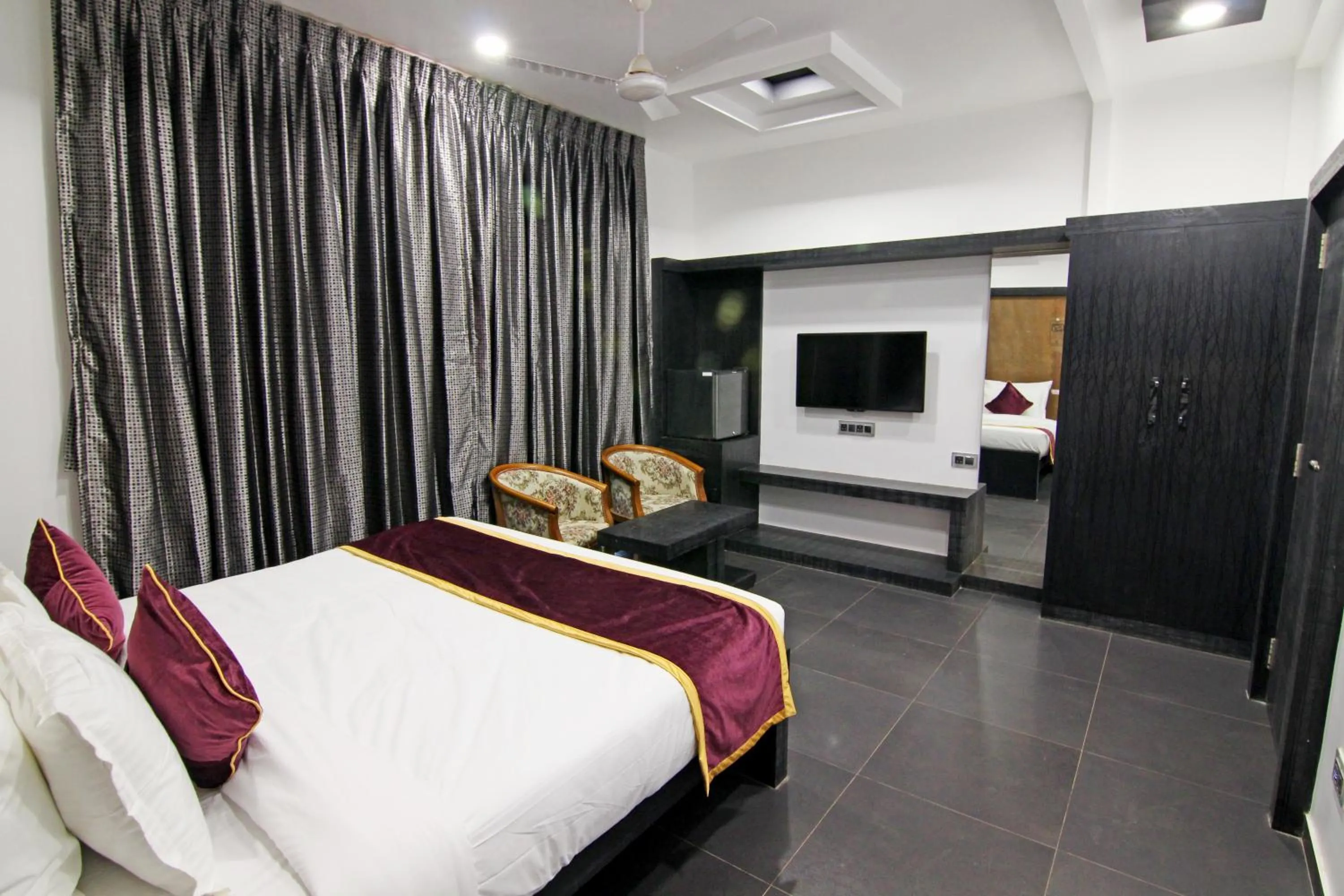 Bed in Forest County Resort Mahabaleshwar