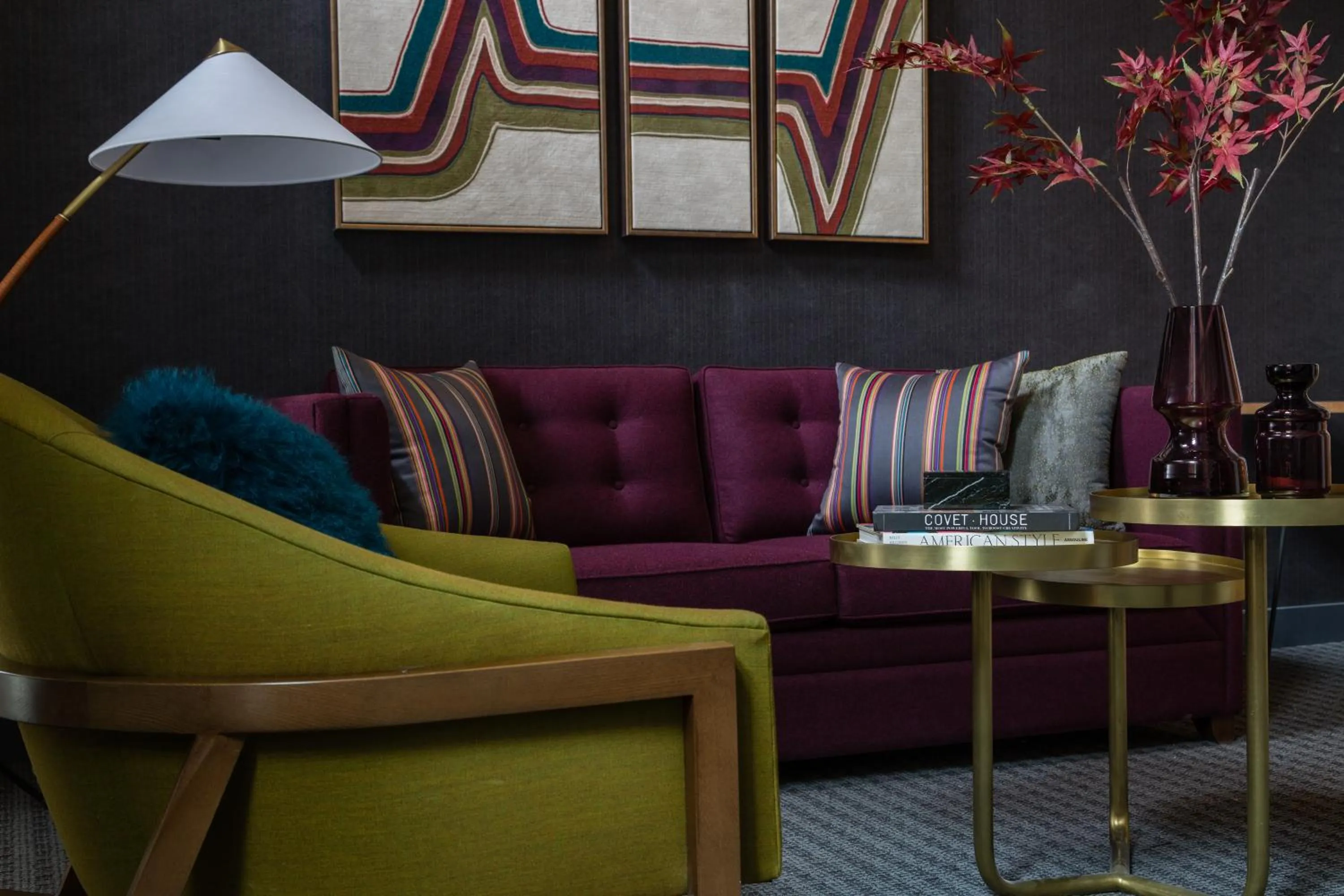 Seating area in The Hotel Salem