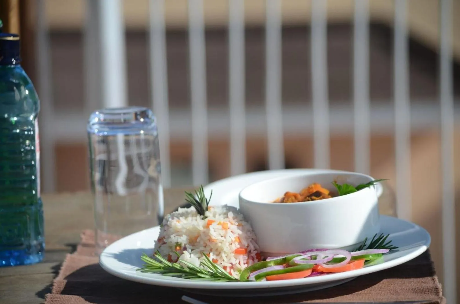 Food close-up in Regency Mount Kenya Hotel