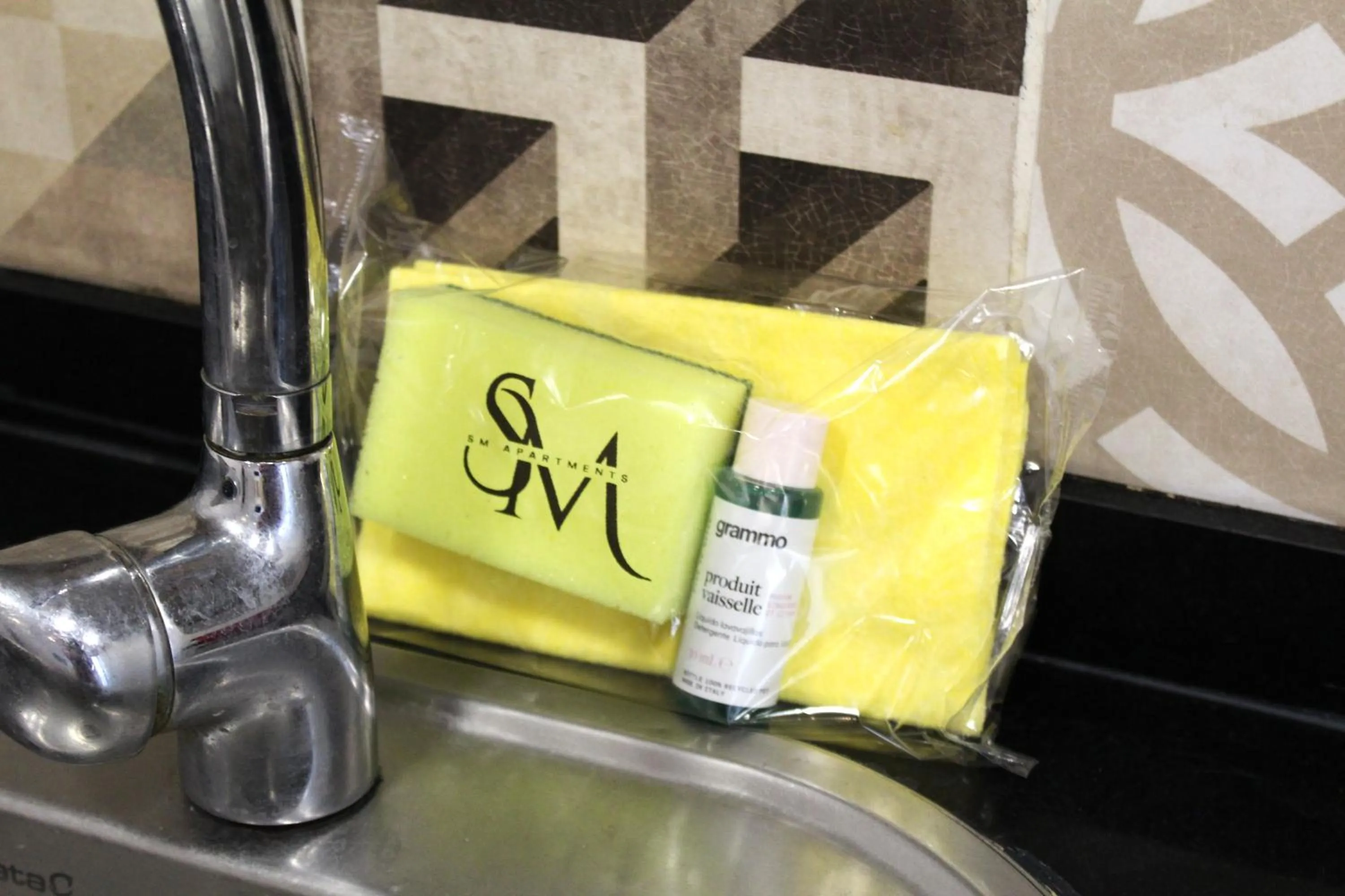 Kitchen or kitchenette in SM Apartments Station