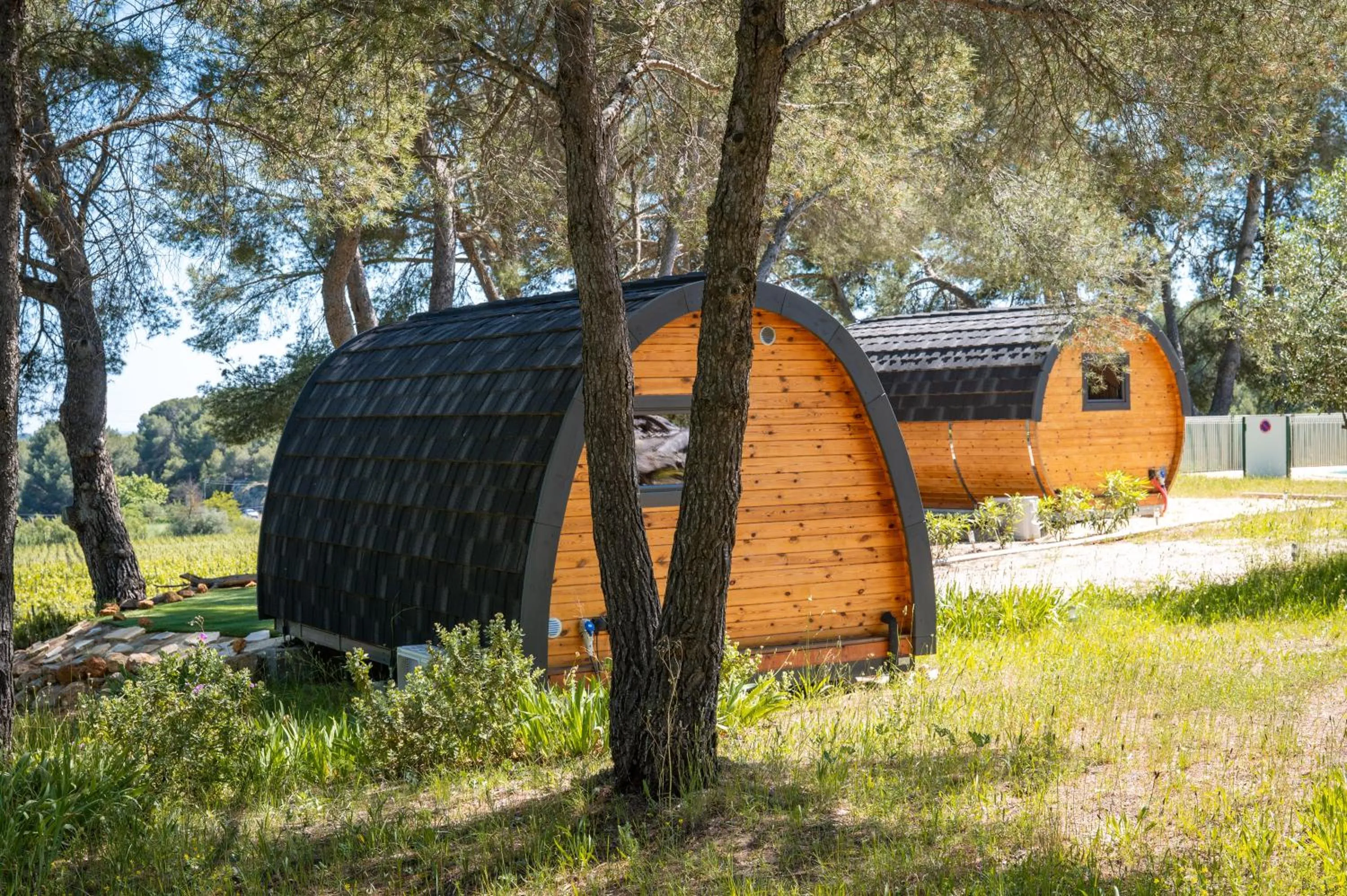 Natural landscape in Hotel Les Rocailles