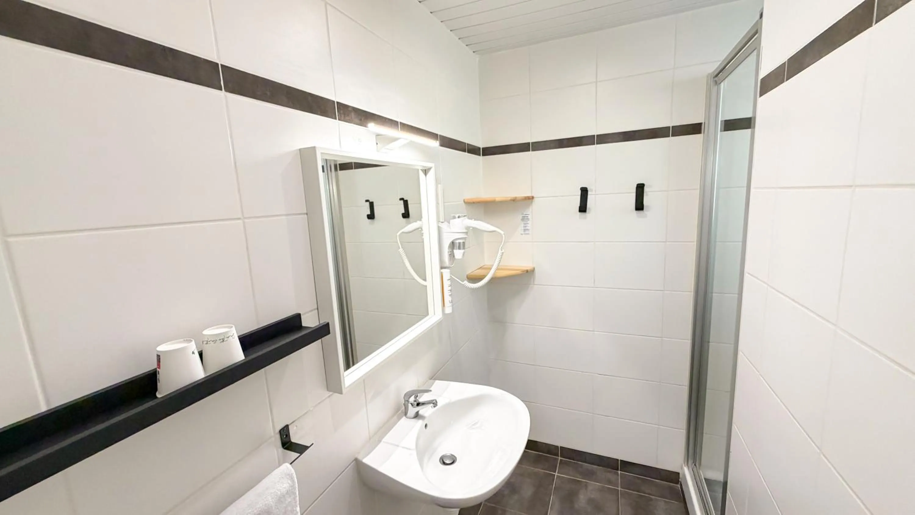 Bathroom in Hotel Les Rocailles