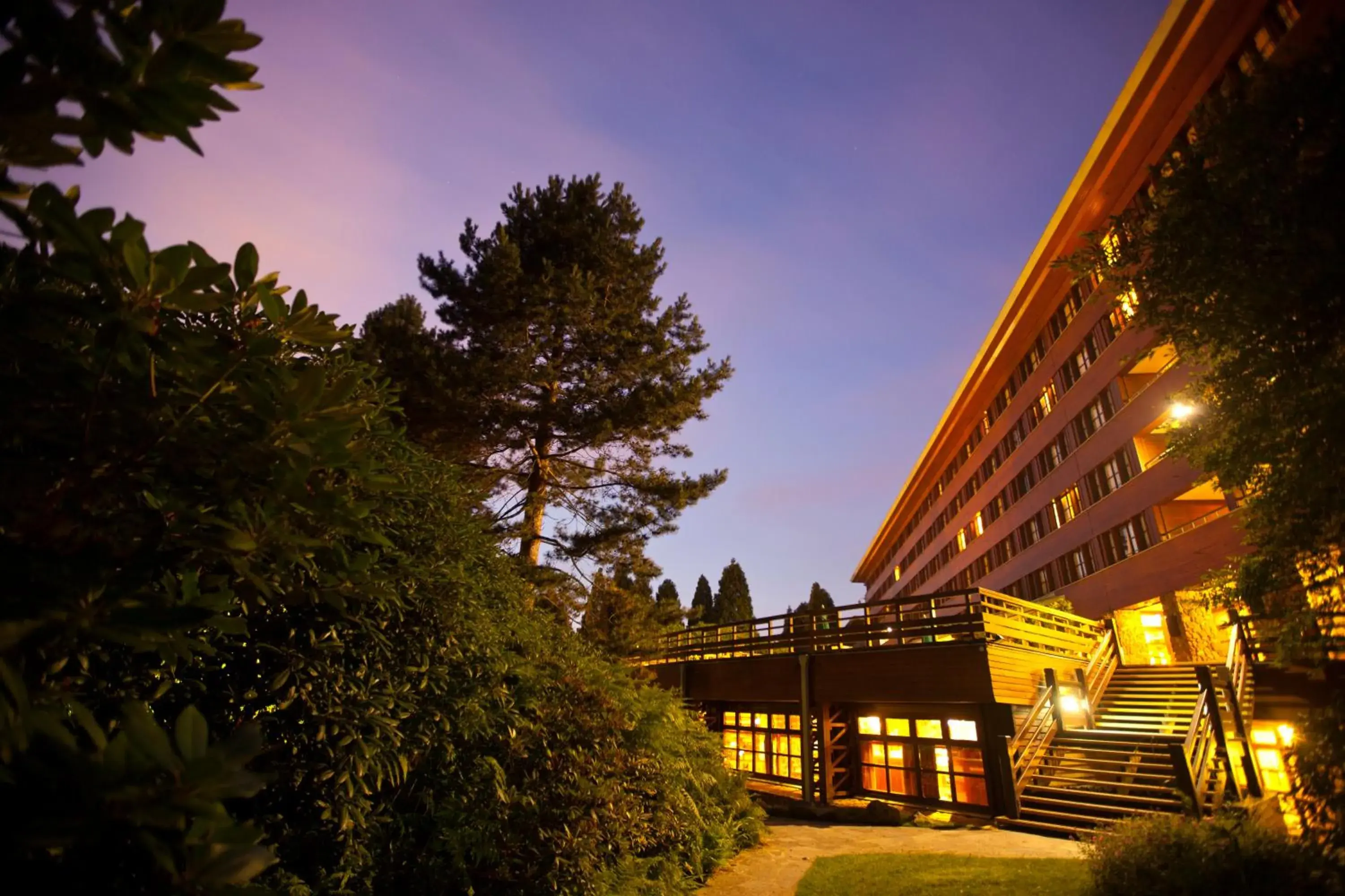 Property building in Disney Sequoia Lodge Property building in Disney Sequoia Lodge