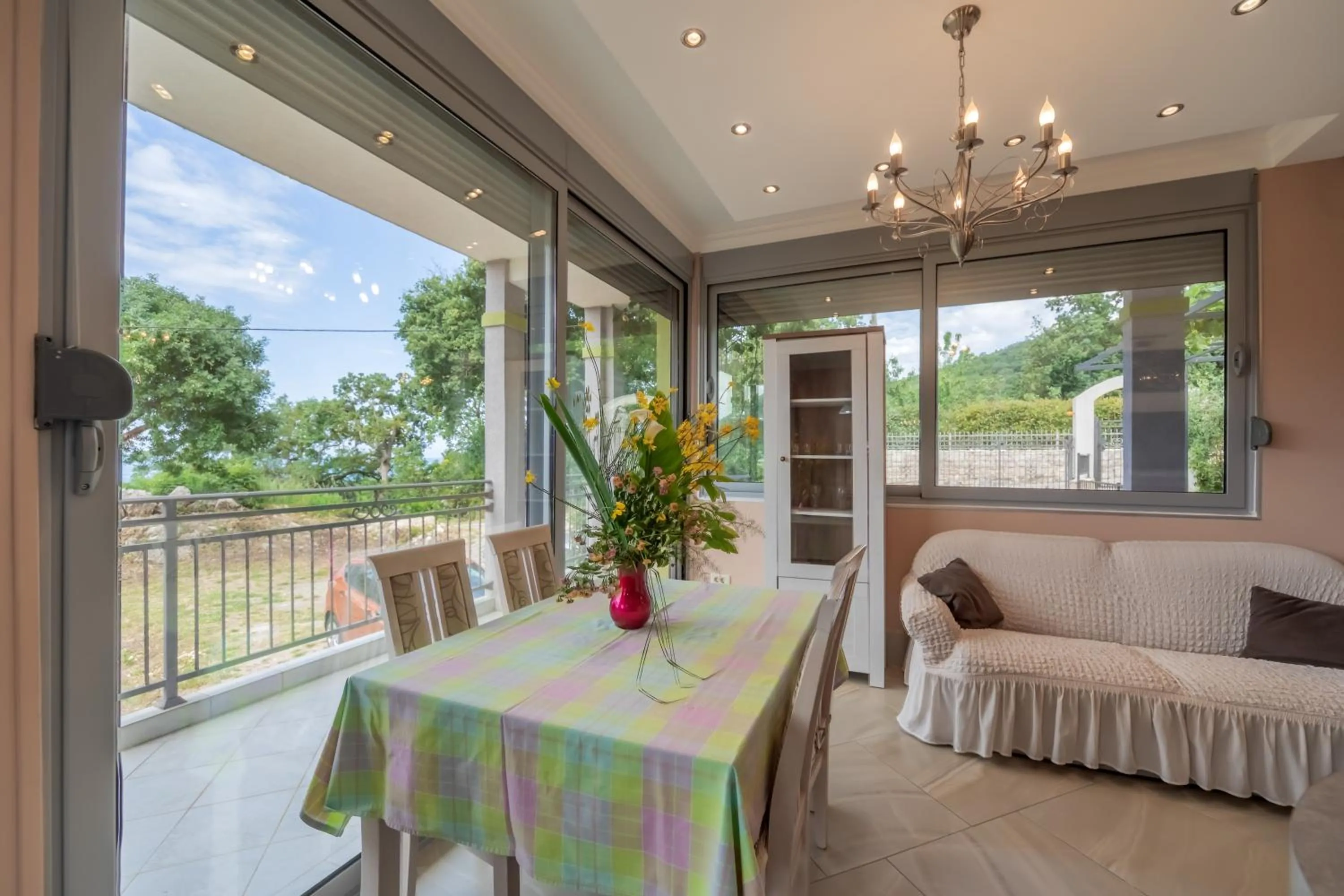 Living room in Villa Montenegrina