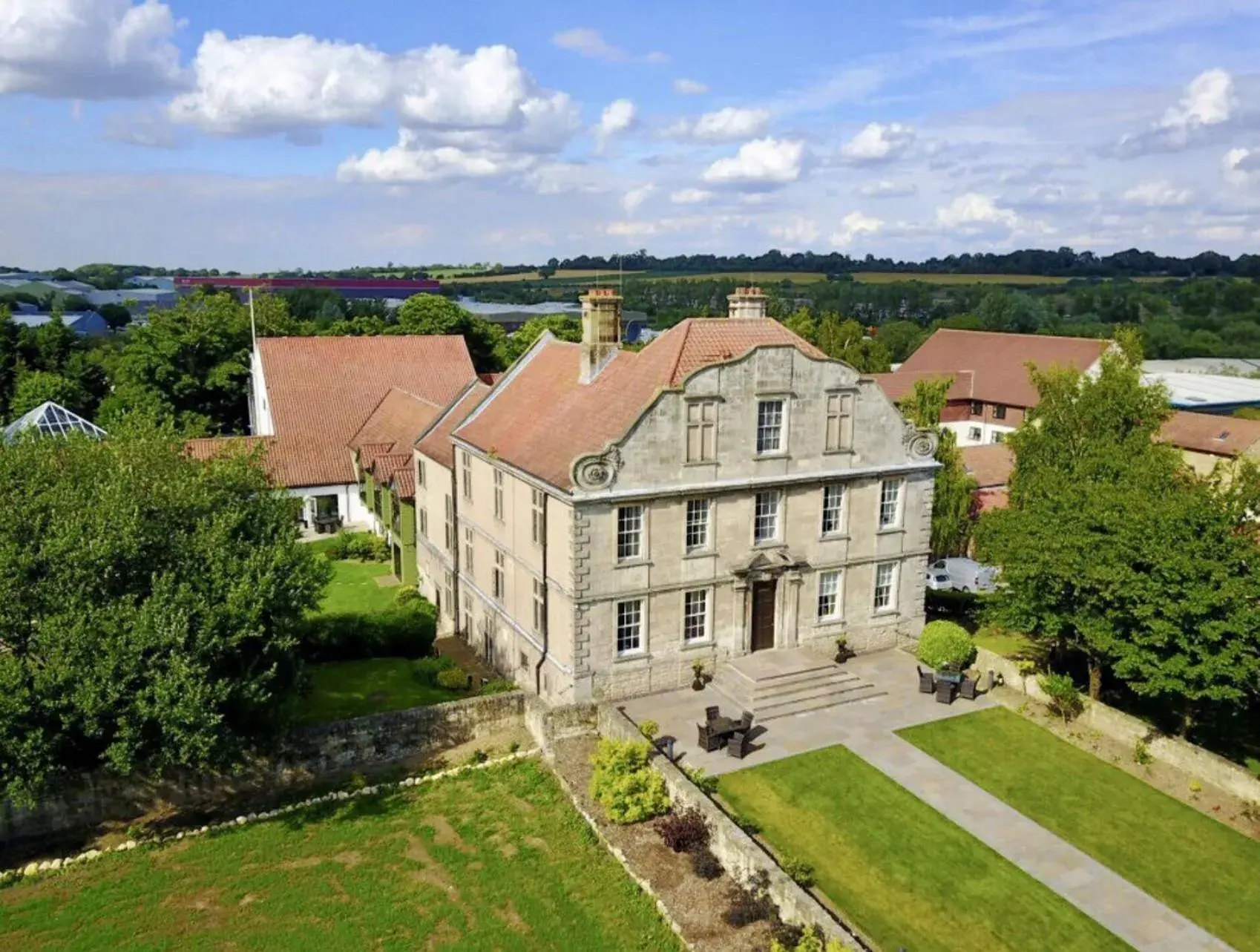 Bird's-eye View in Hellaby Hall Hotel; BW Signature Collection
