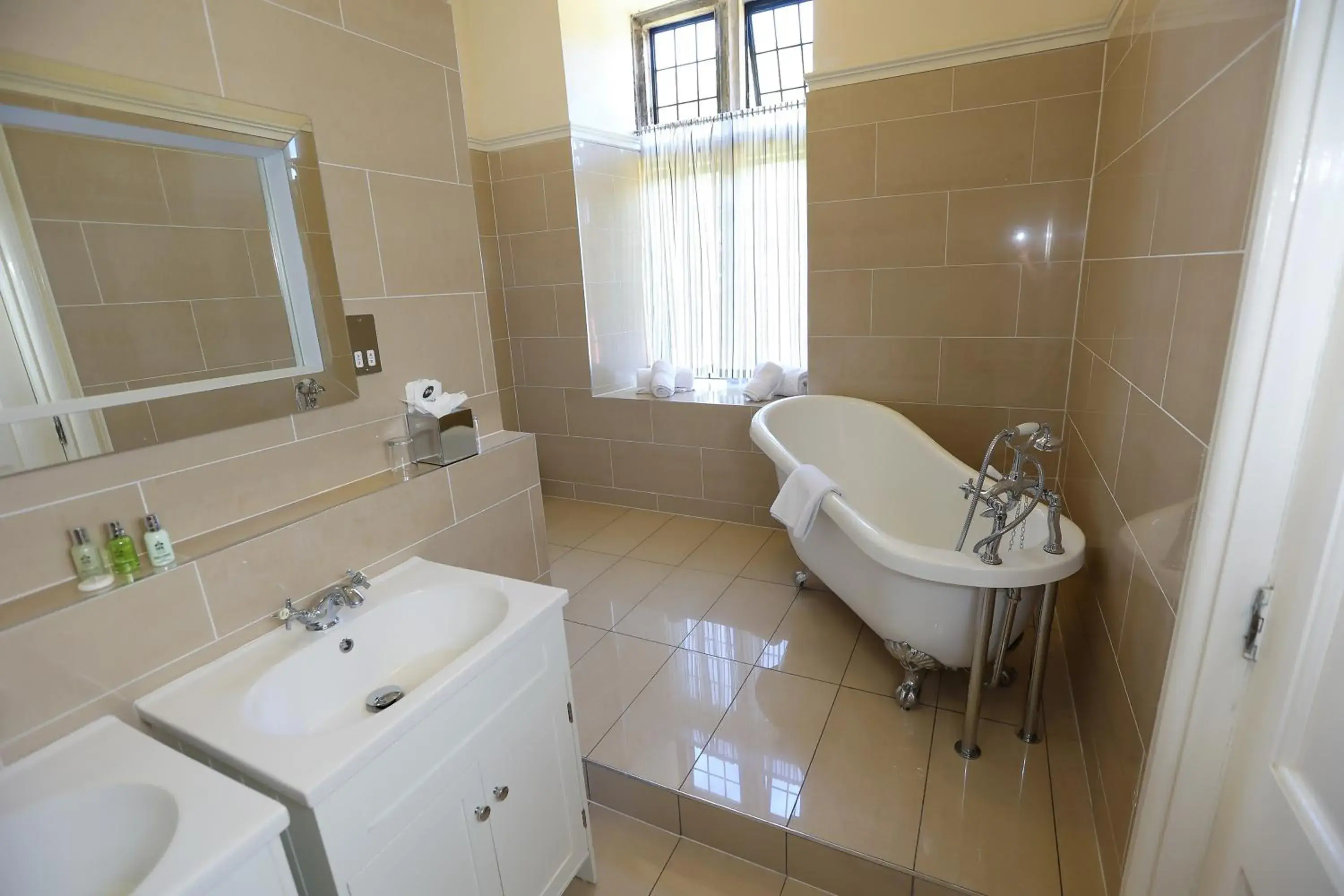 Bathroom in Hellaby Hall Hotel; BW Signature Collection