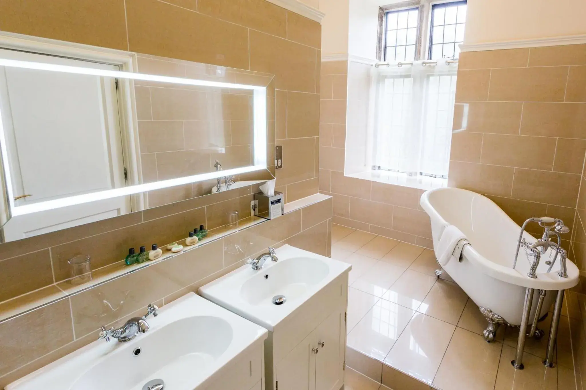 Bathroom in Hellaby Hall Hotel; BW Signature Collection