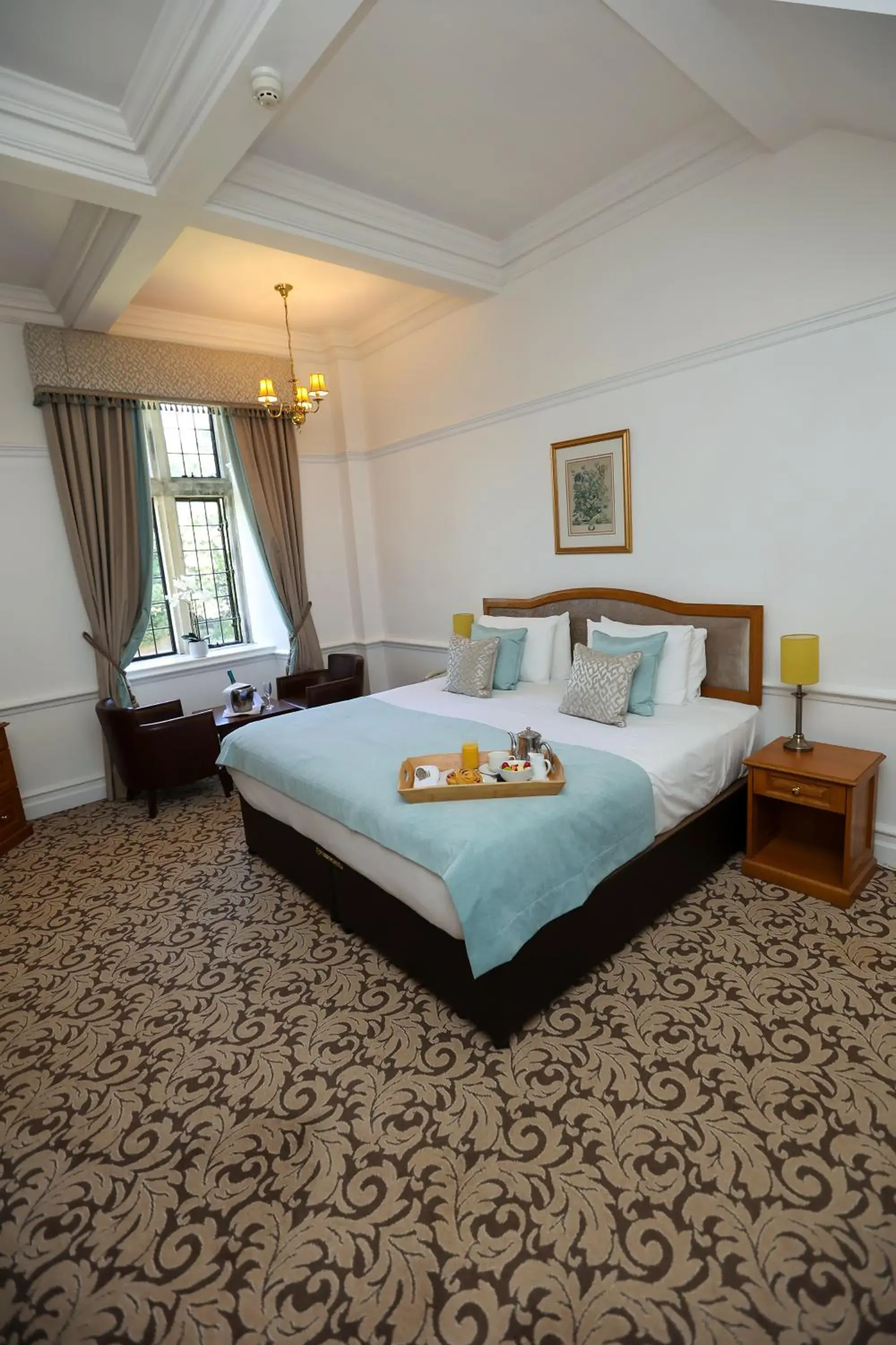 Bed in Hellaby Hall Hotel; BW Signature Collection