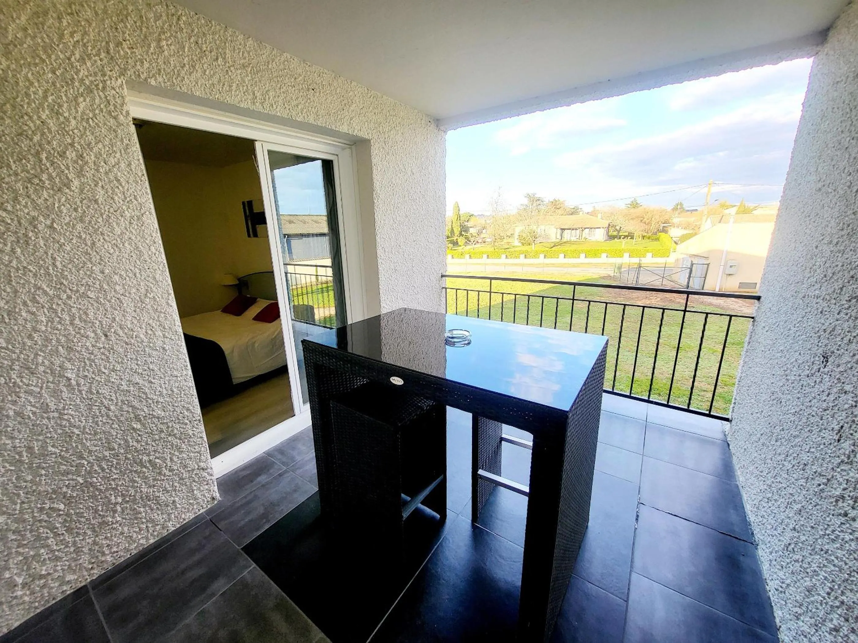 Balcony/Terrace in Citotel Hôtel Le Capricorne