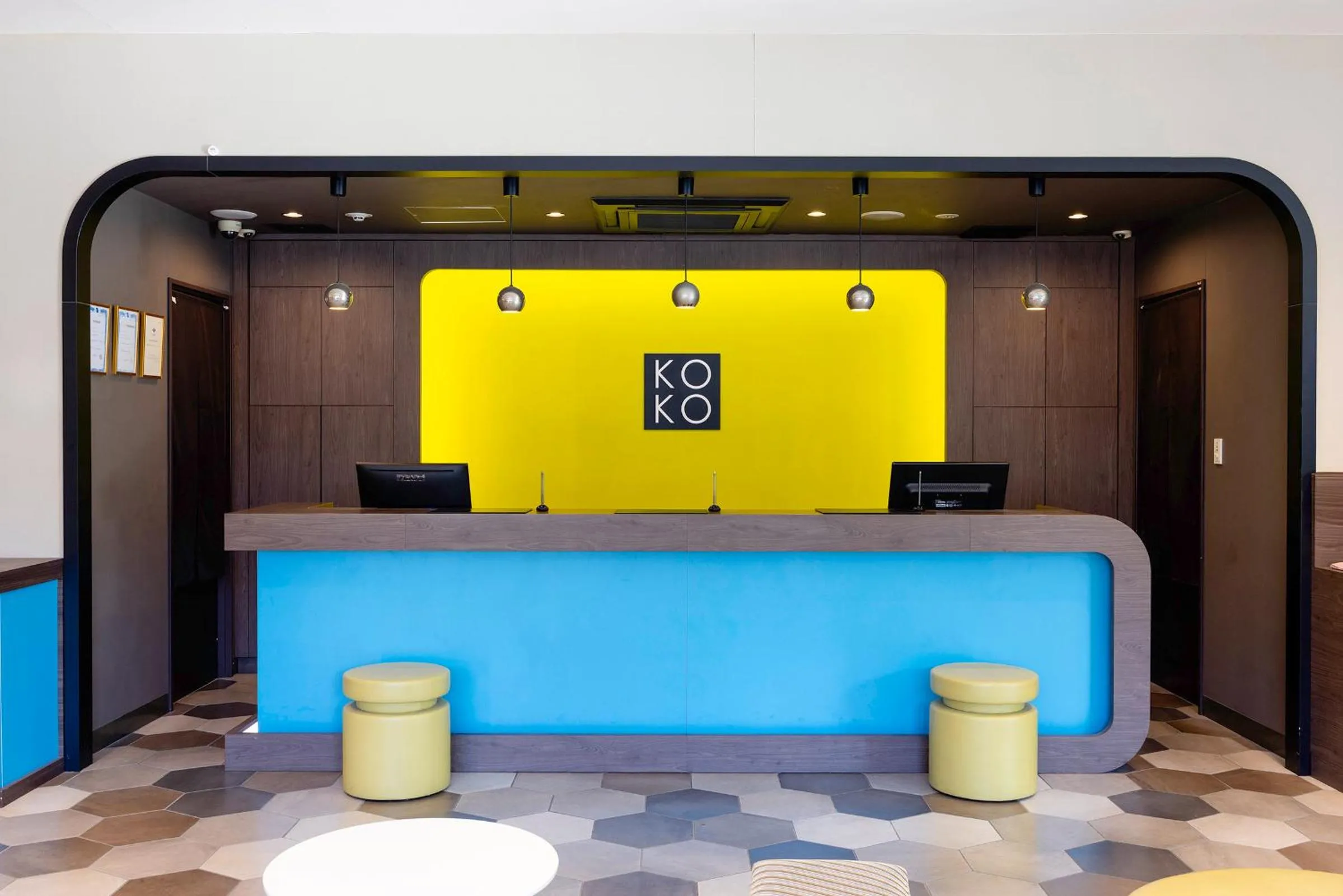 Lobby or reception in KOKO HOTEL Higashiosaka - formerly Hotel Wing International Select Higashi Osaka