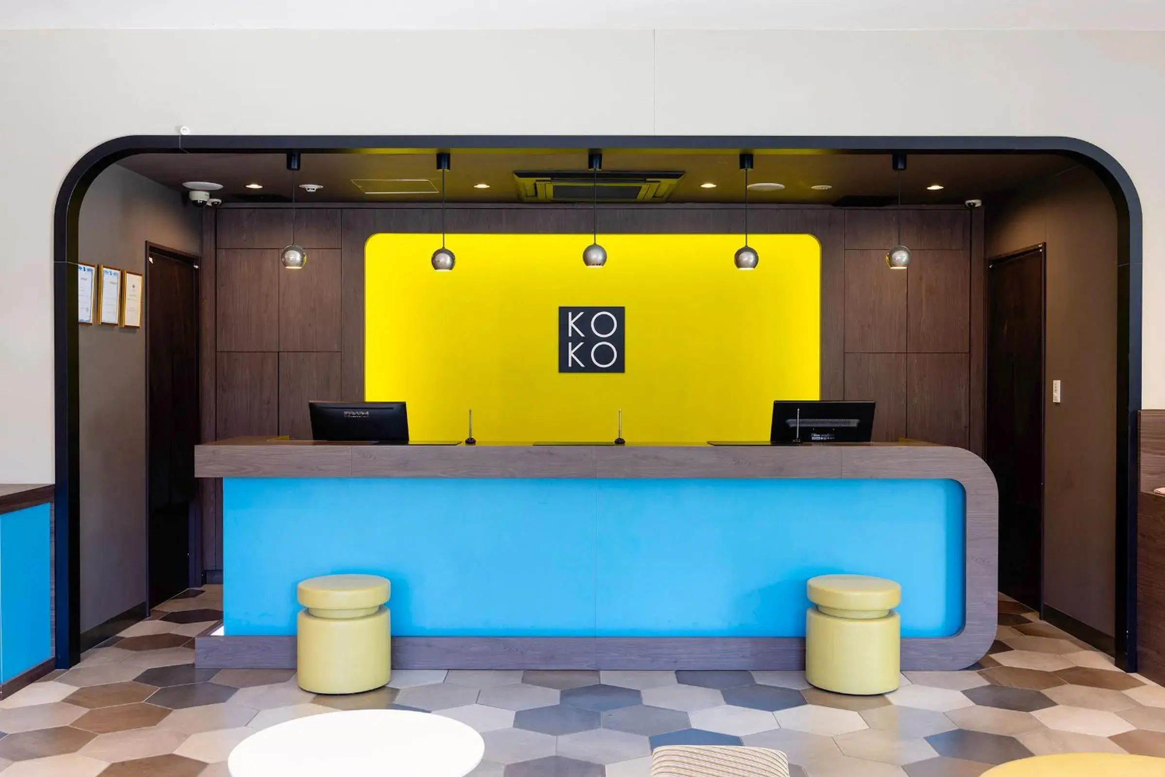 Lobby or reception in KOKO HOTEL Higashiosaka - formerly Hotel Wing International Select Higashi Osaka Lobby or reception in KOKO HOTEL Higashiosaka - formerly Hotel Wing International Select Higashi Osaka