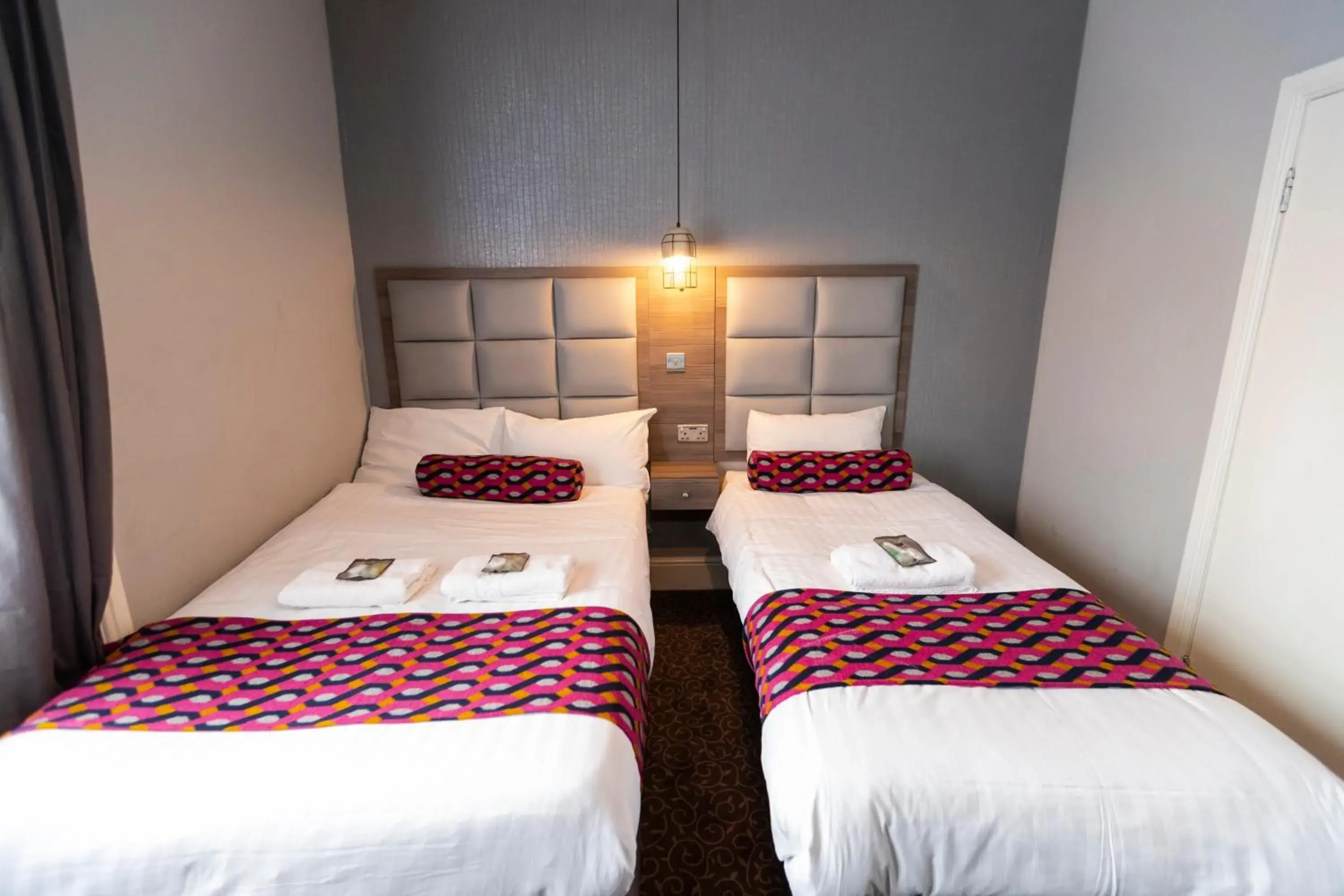 Bed in Euro Hotel Bed in Euro Hotel