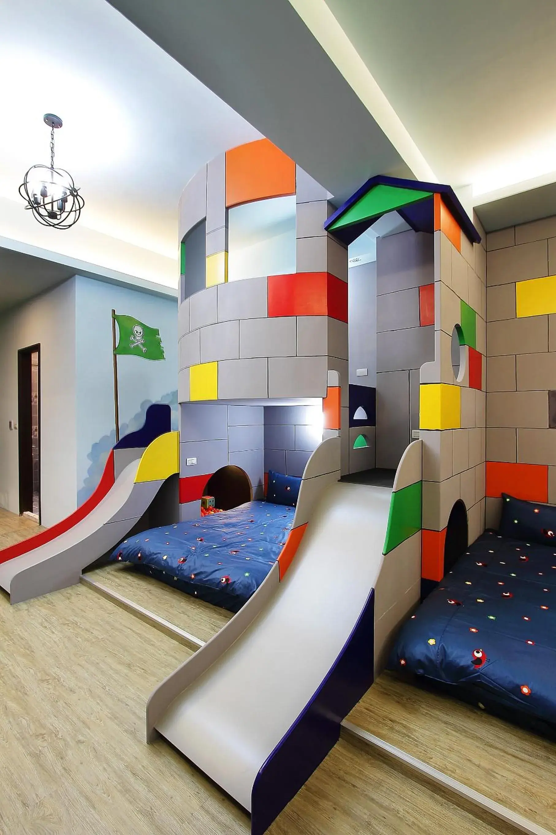 Decorative detail, Bed in Jack Castle Decorative detail, Bed in Jack Castle